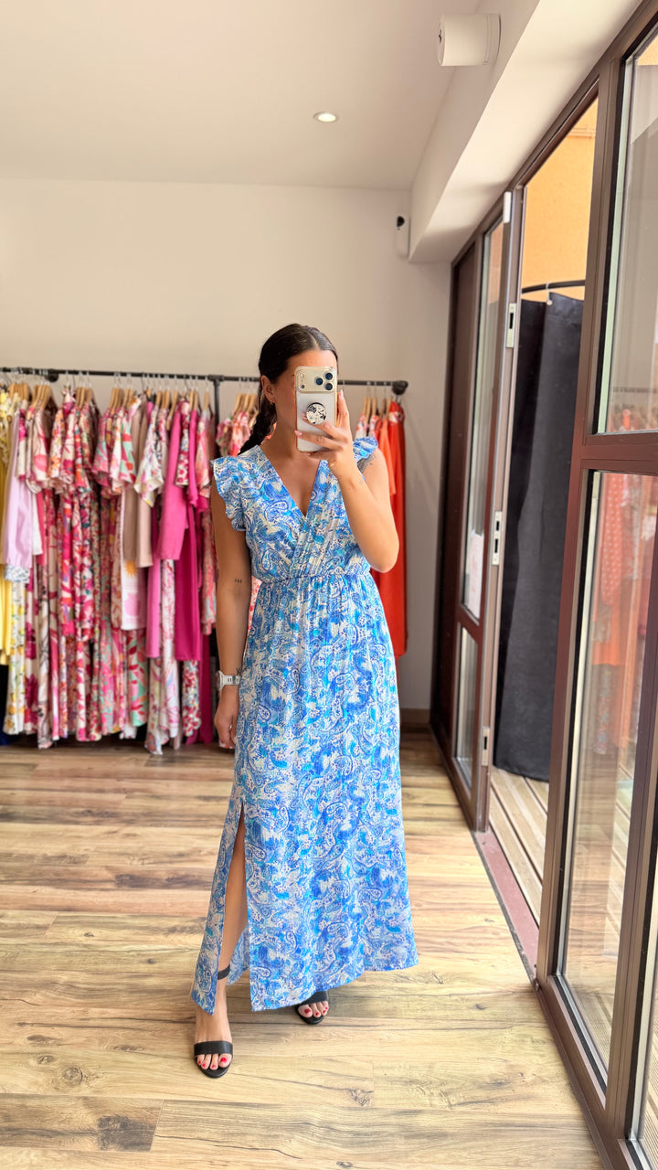 Robe longue Roman
