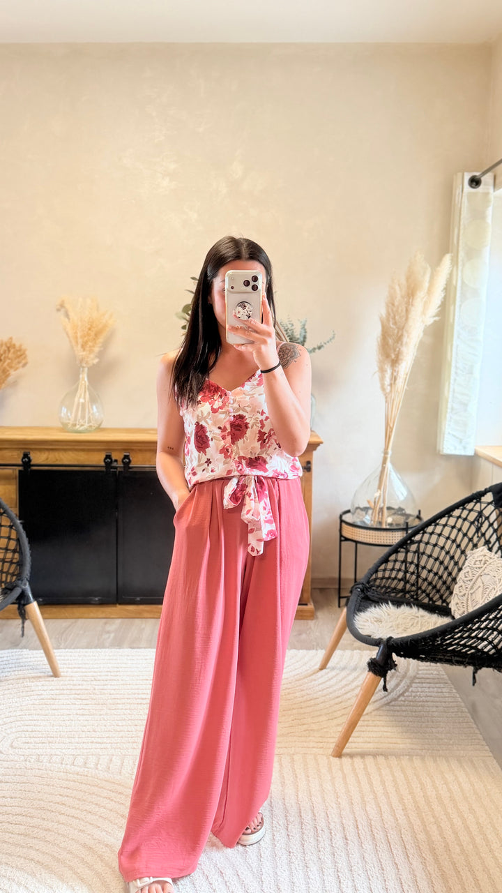 Pantalon Candice Terracotta