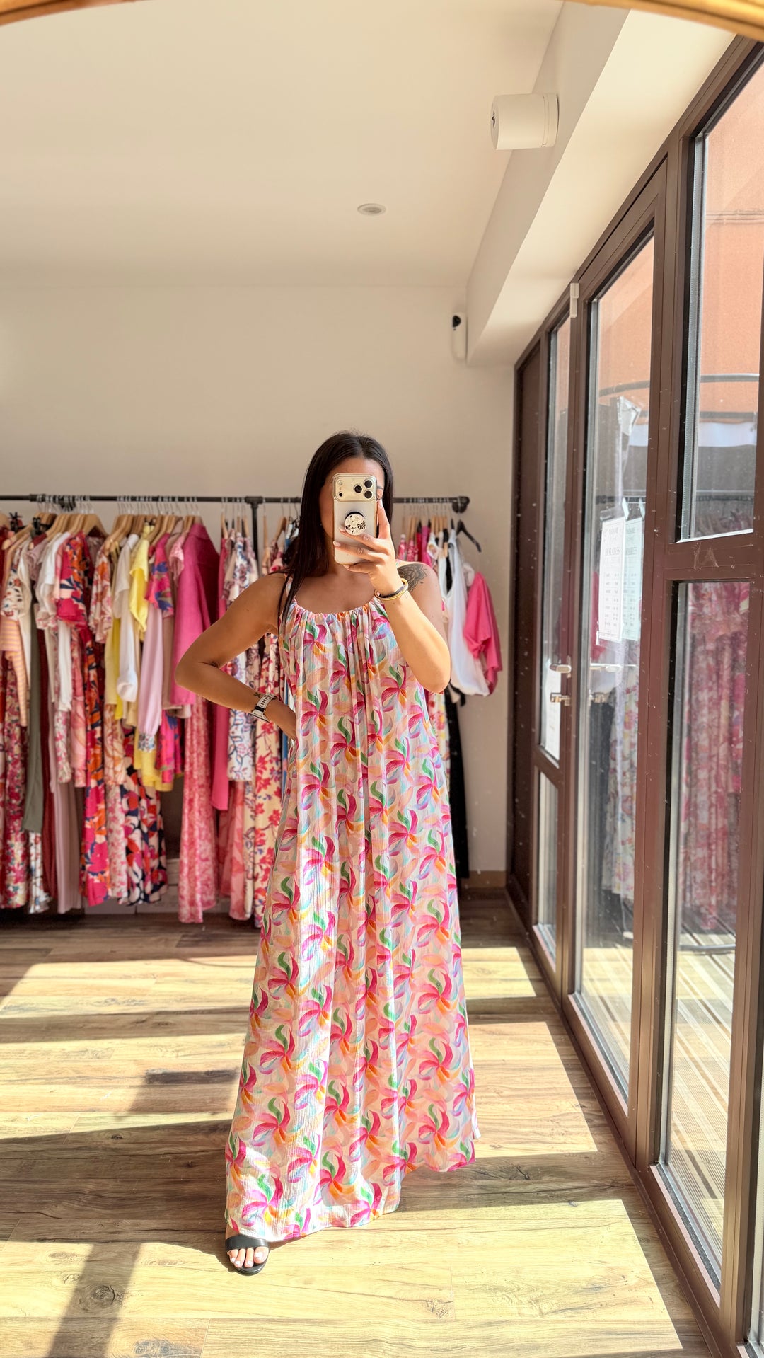 Robe longue Pommy