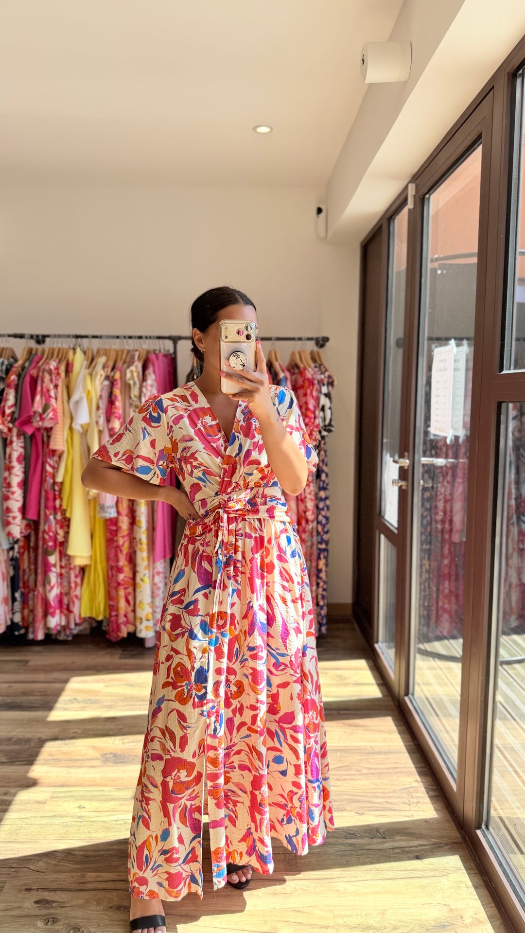 Robe longue Amara CURVY