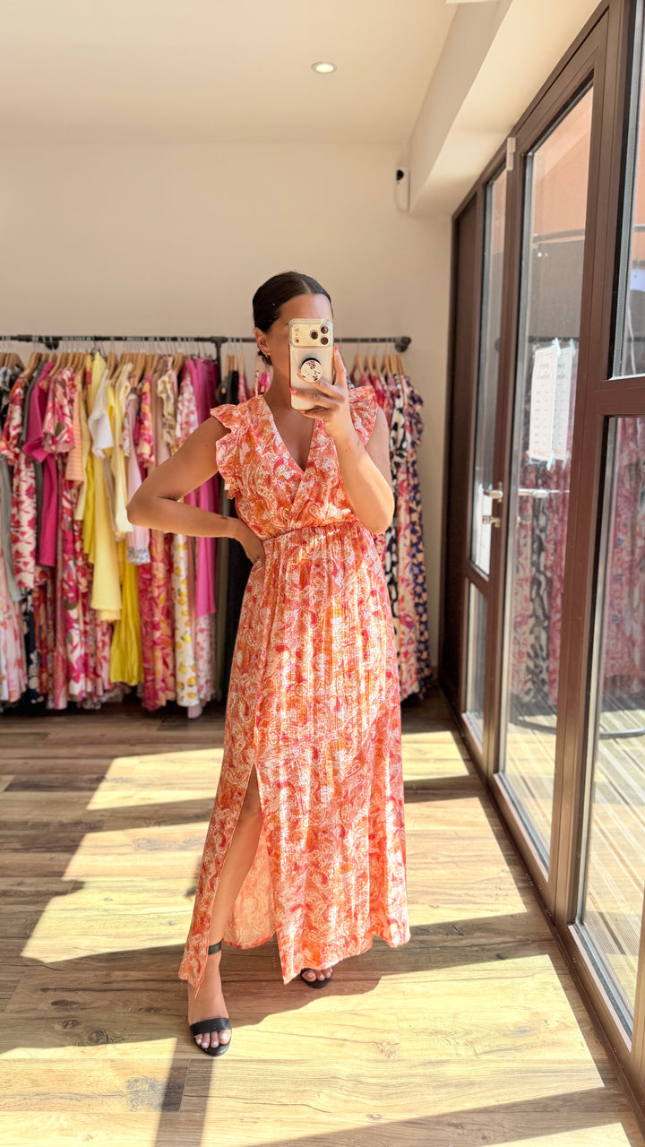 Robe longue Roman CURVY