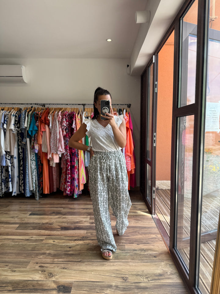 Pantalon Oria Kaki