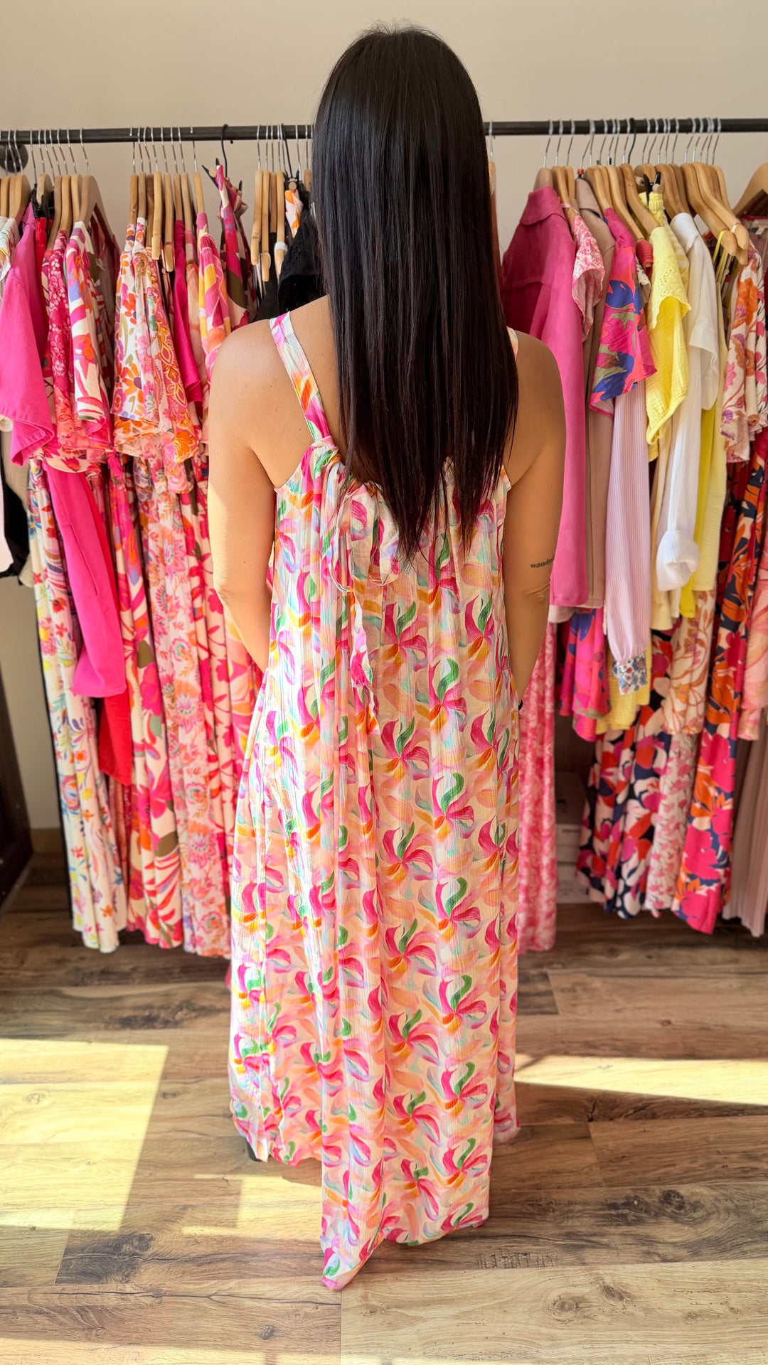Robe longue Pommy
