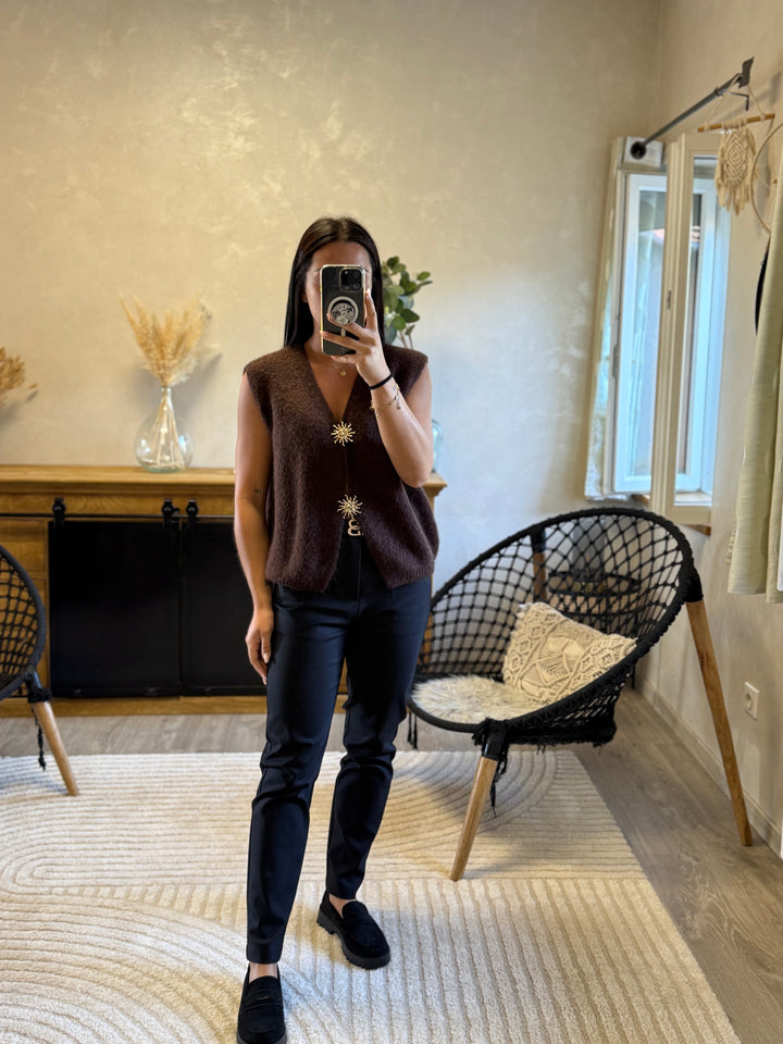 Gilet Sun choco