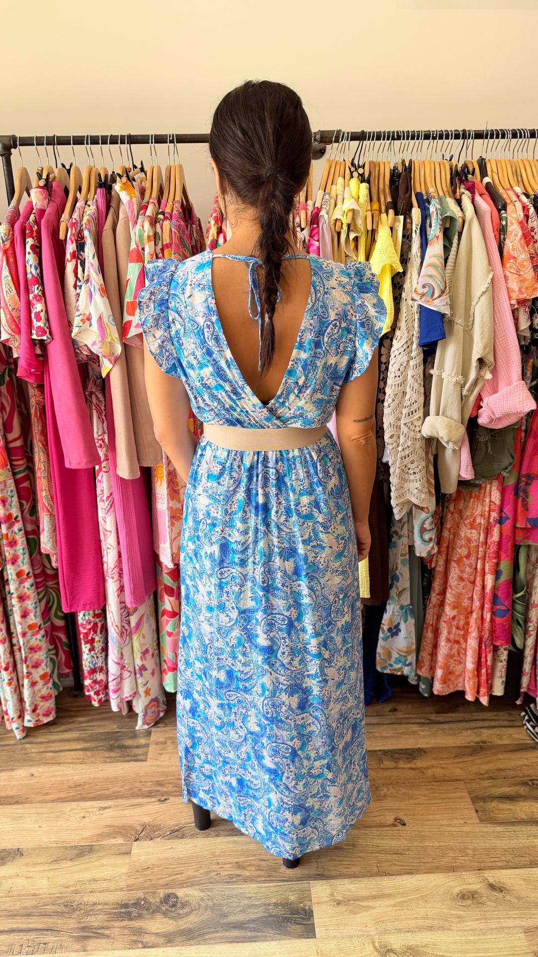 Robe longue Roman