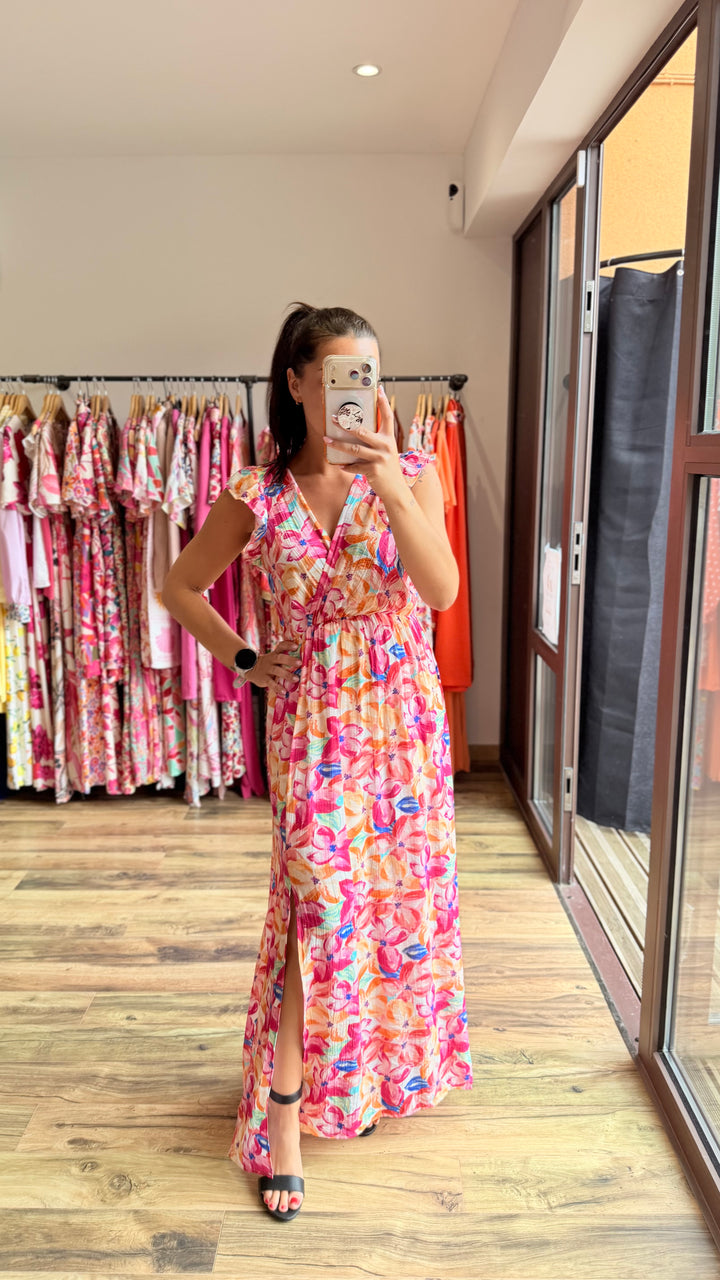 Robe longue Sandra CURVY