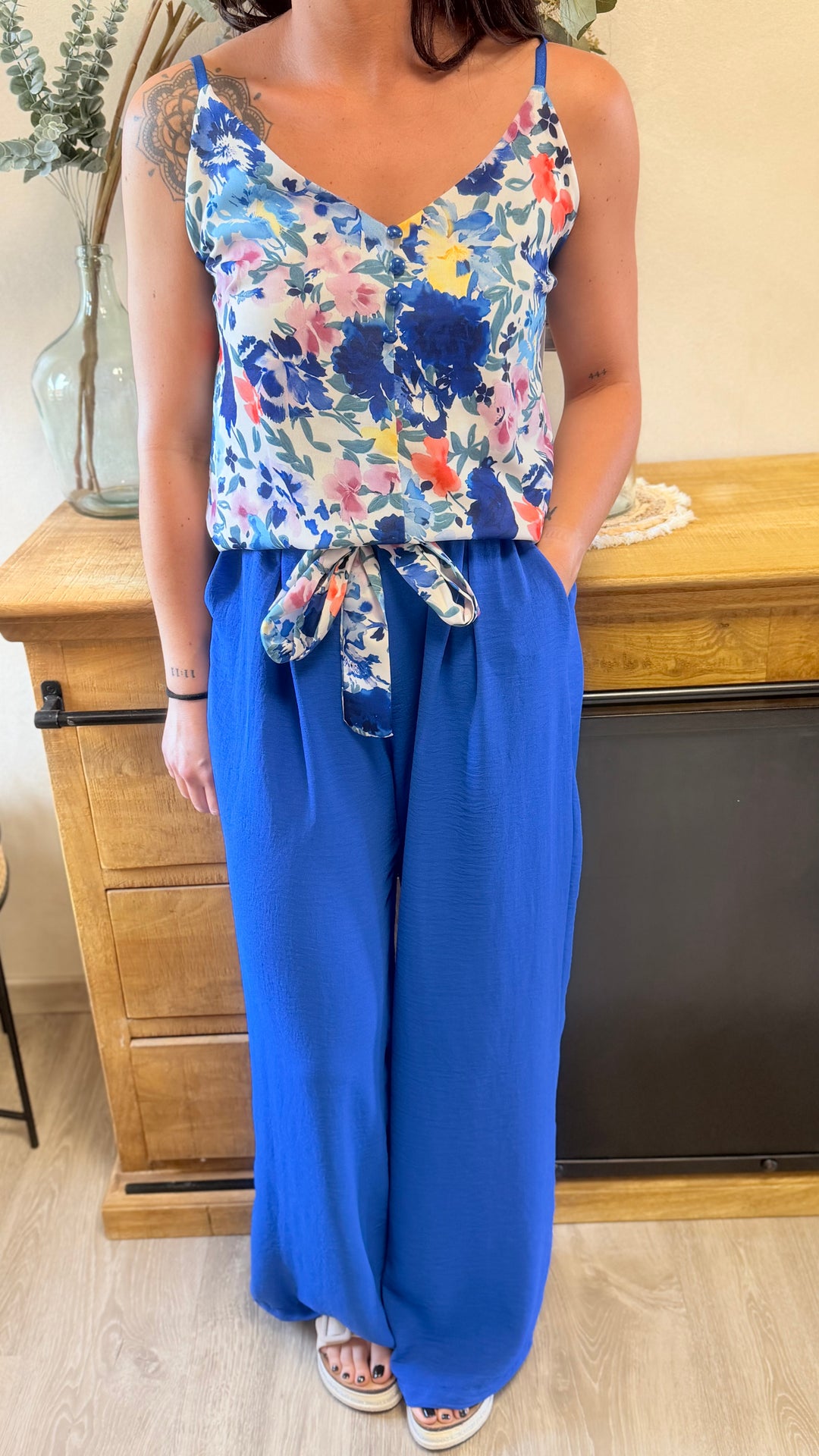 Top Hugo bleu CURVY