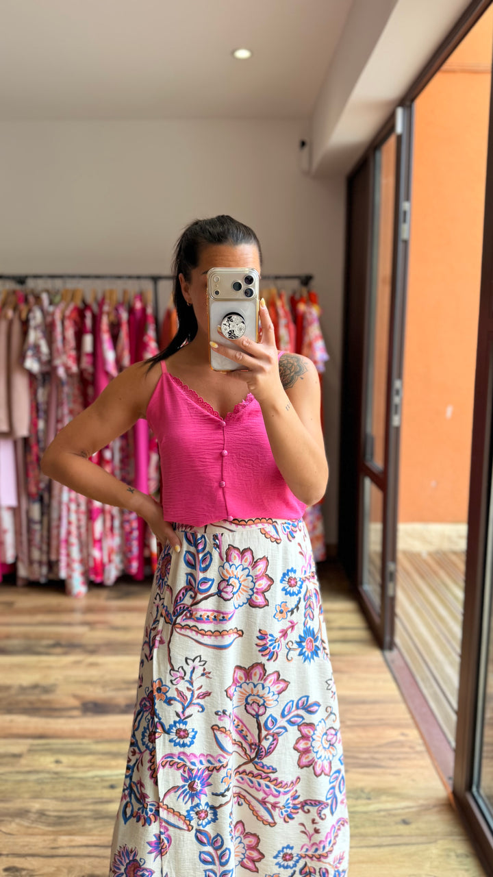 Top Hosa fuschia