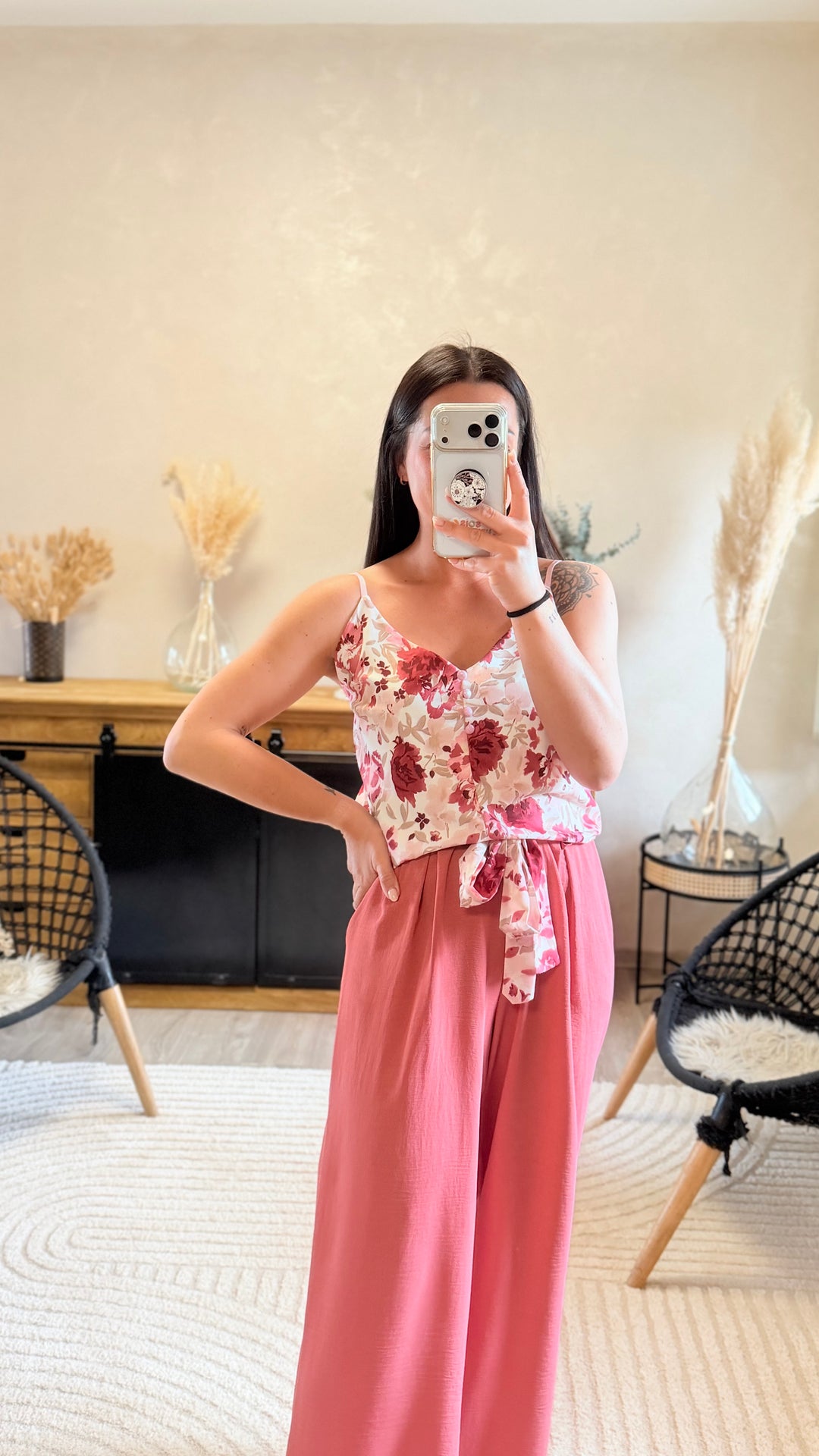Pantalon Candice Terracotta CURVY