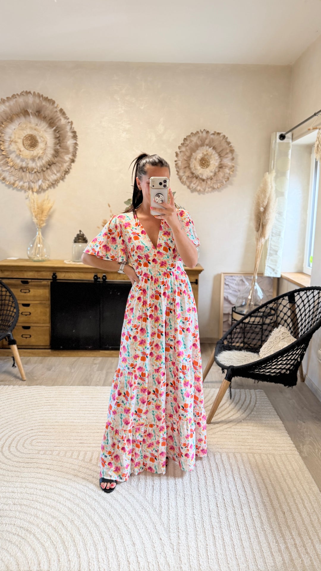 Robe longue Sid CURVY