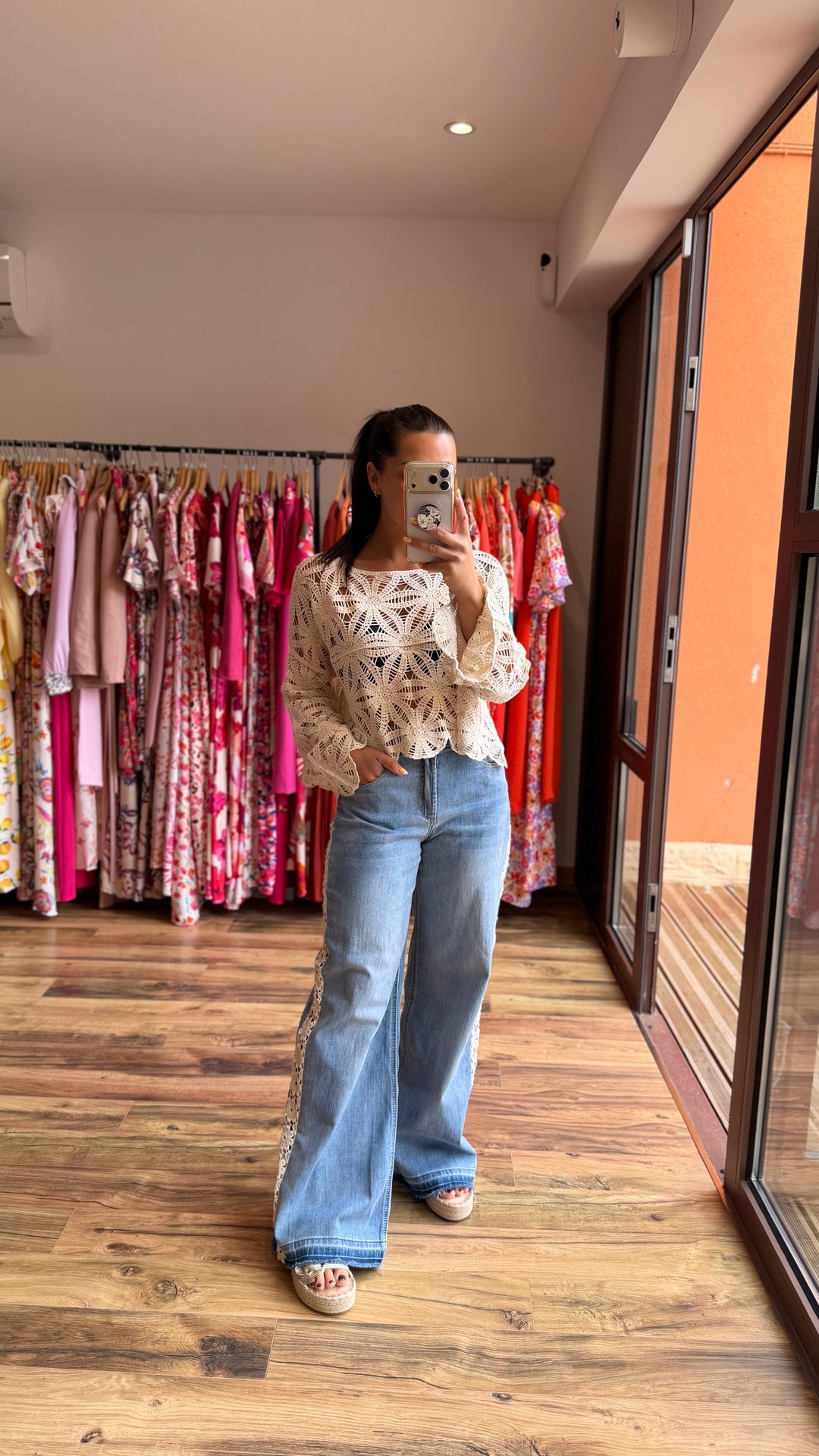 Top Odile crochet Axelle