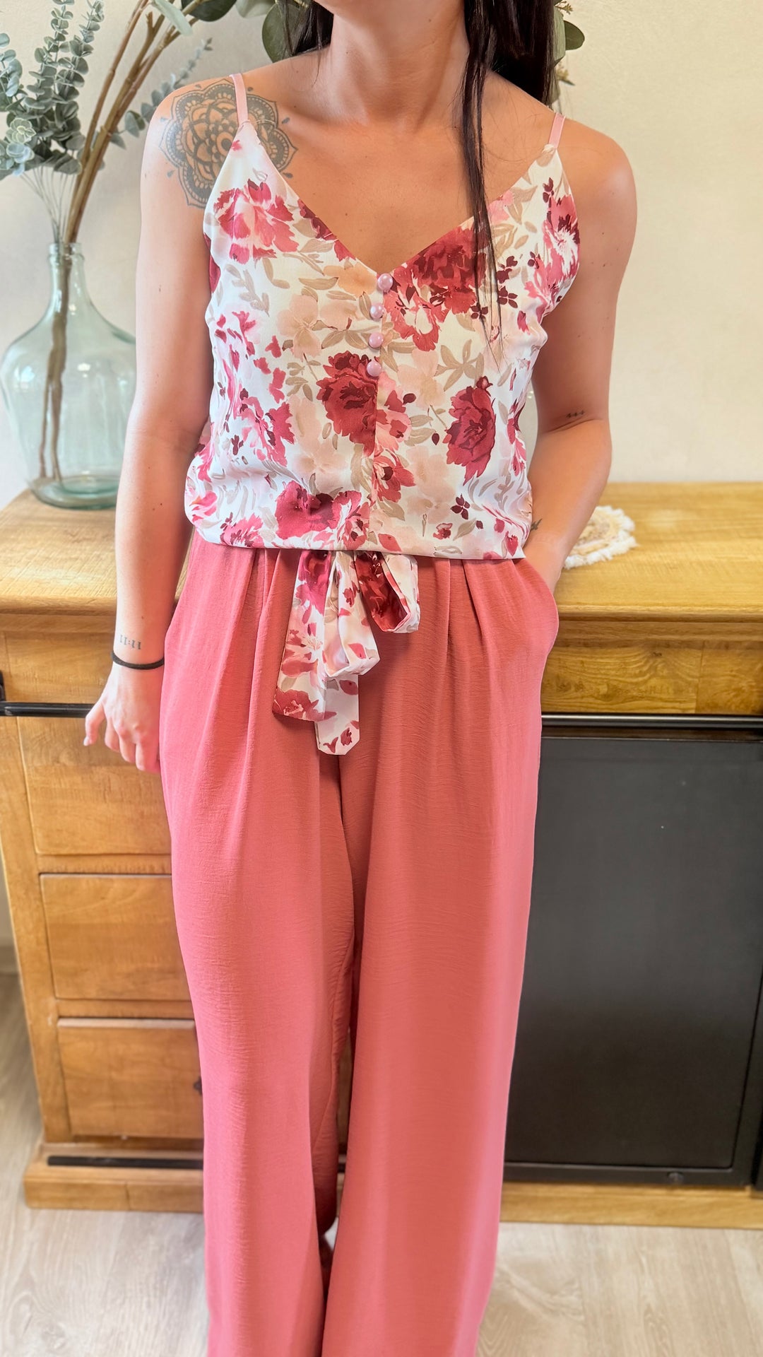 Pantalon Candice Terracotta