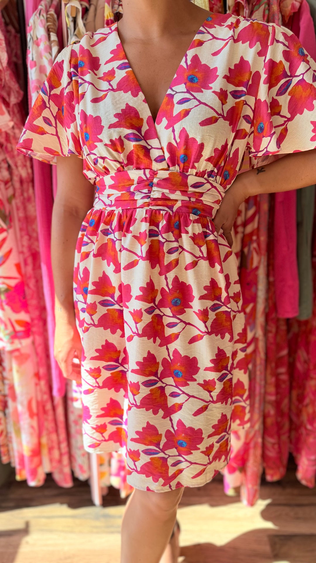 Robe courte Mayan CURVY