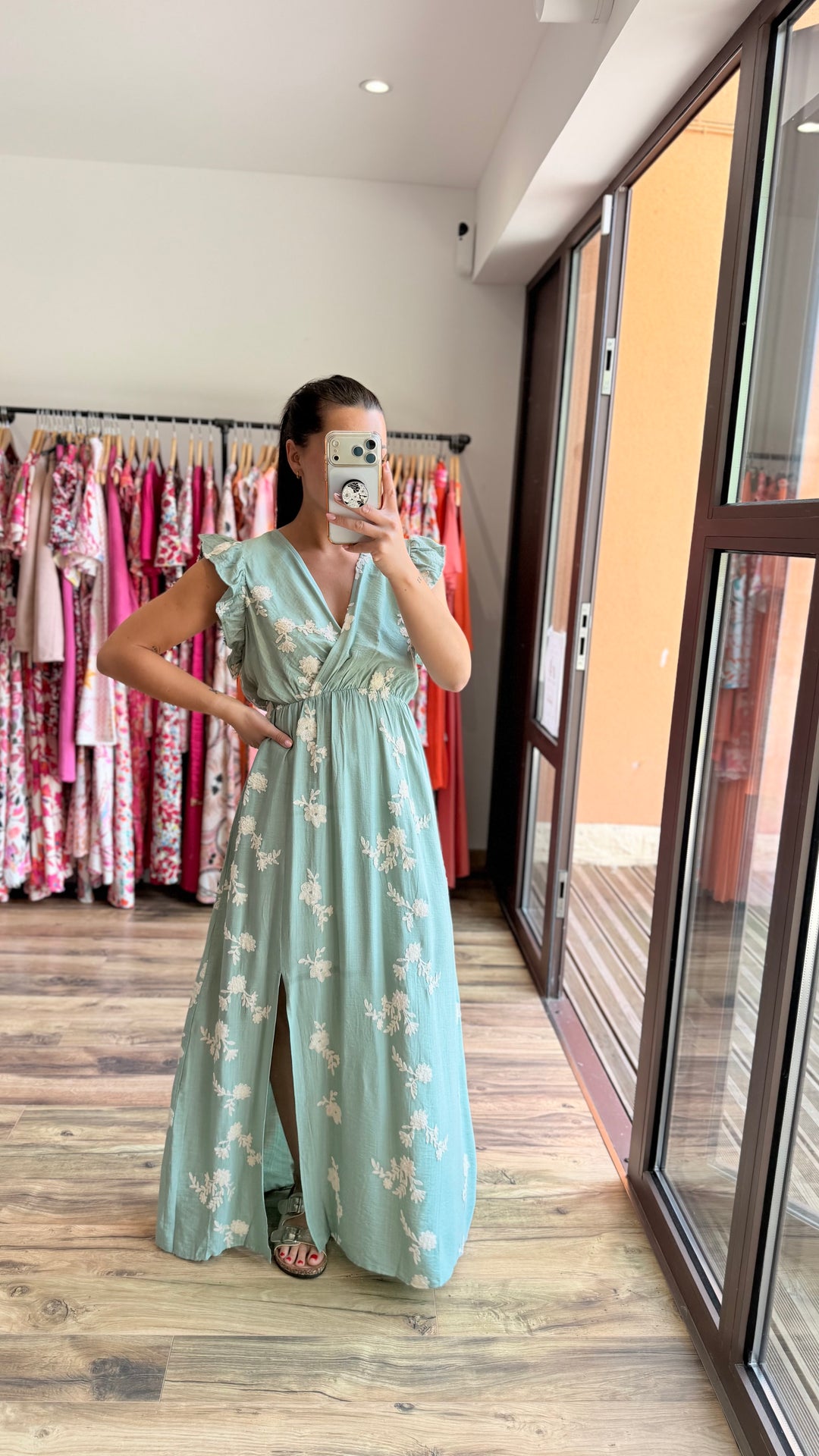 Robe longue Ether CURVY (PRÉCOMMANDE EXPÉDITION LE 2/06)