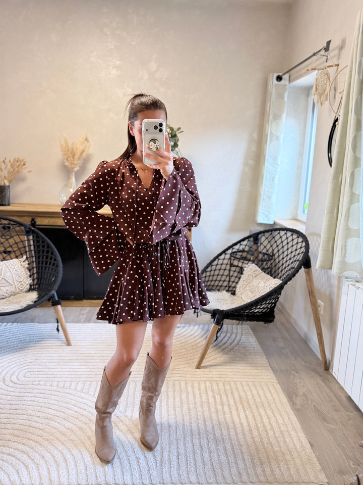 Robe burdy choco