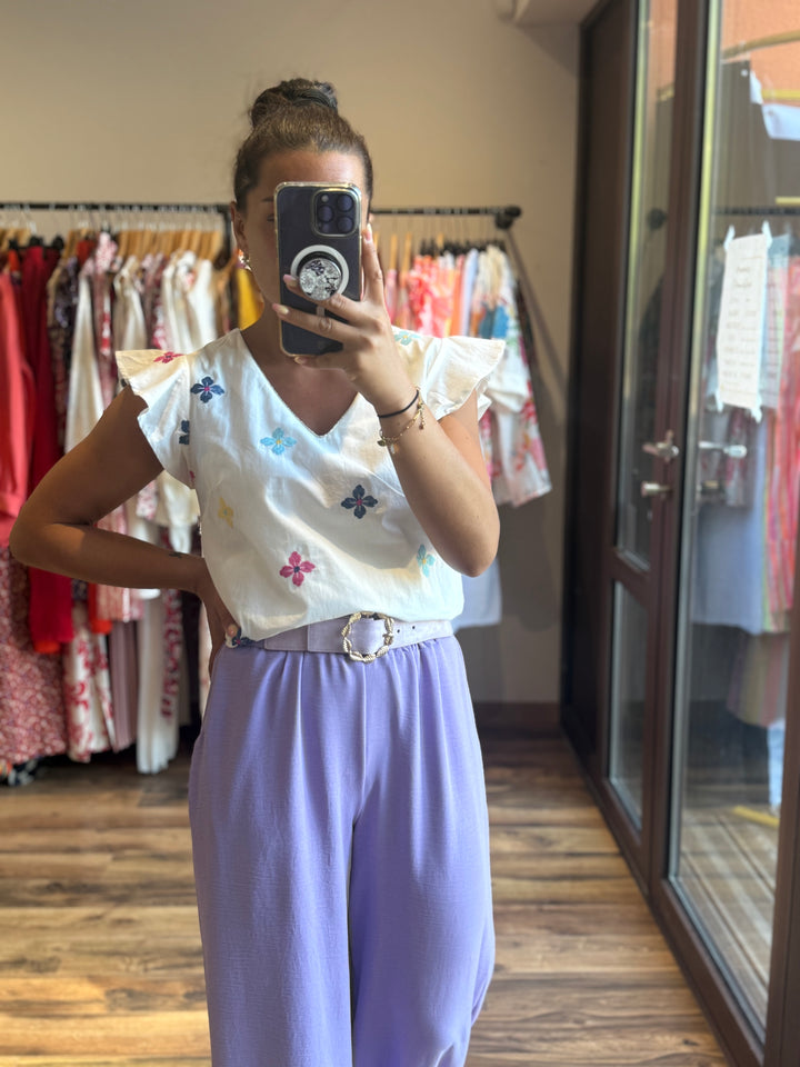 Pantalon Ira lilas