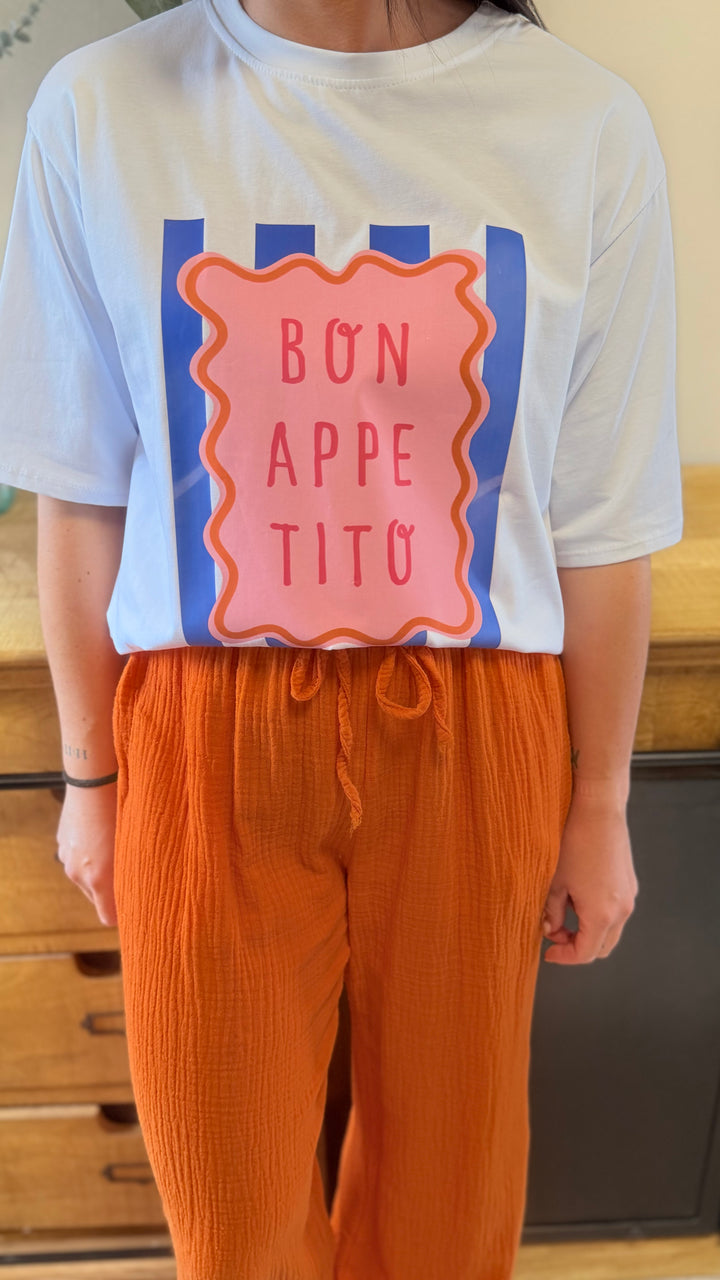 Teeshirt bon appetito