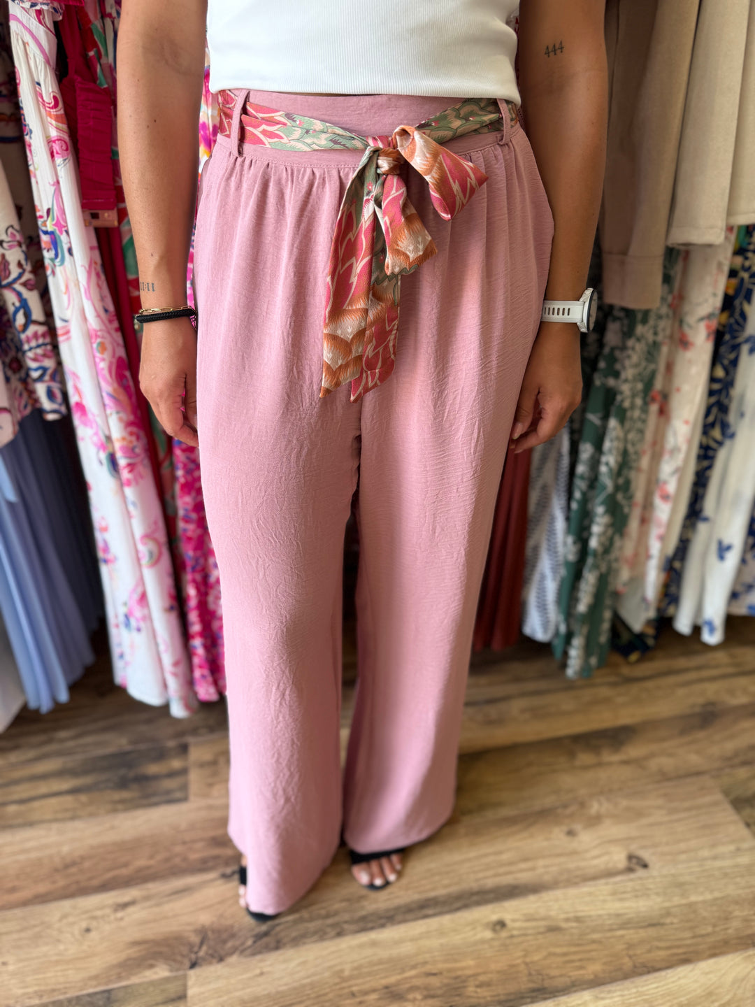 Pantalon Wilma rose CURVY
