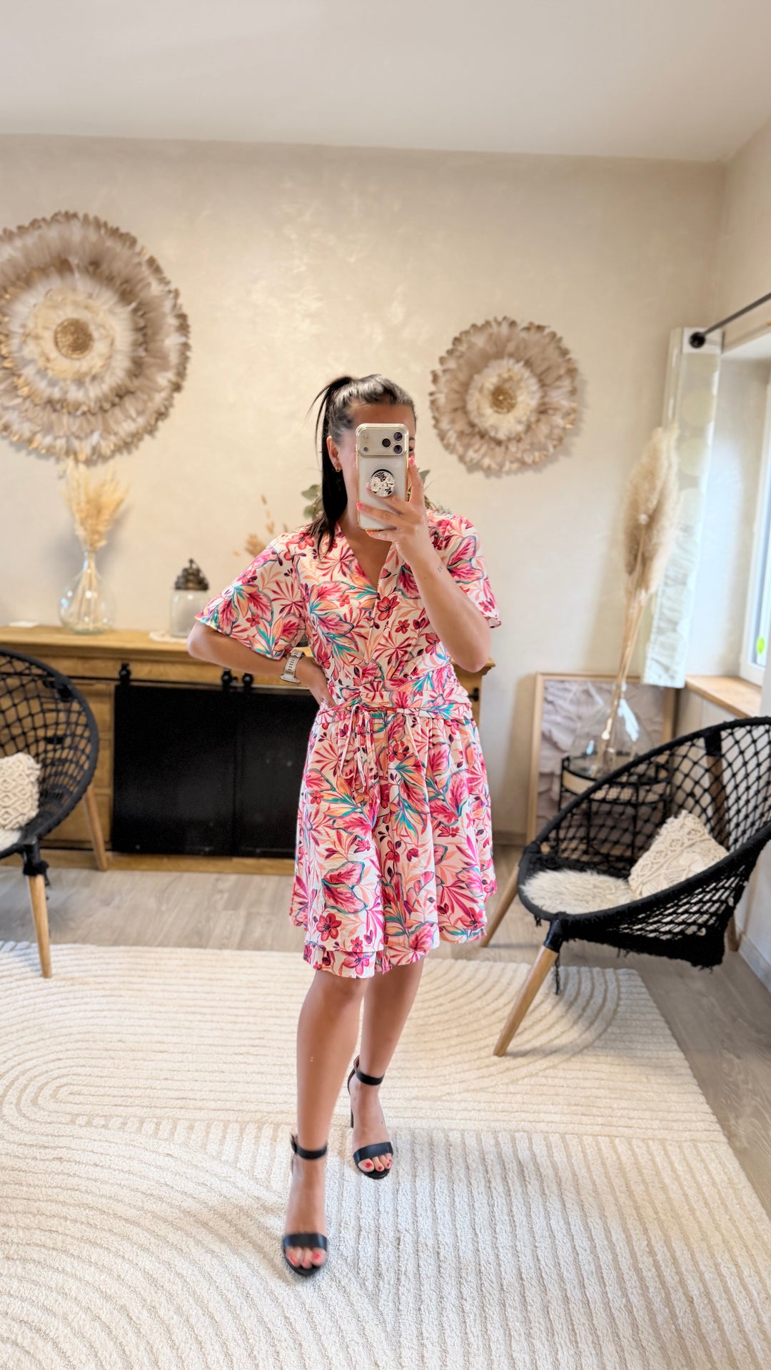 Robe courte soso CURVY