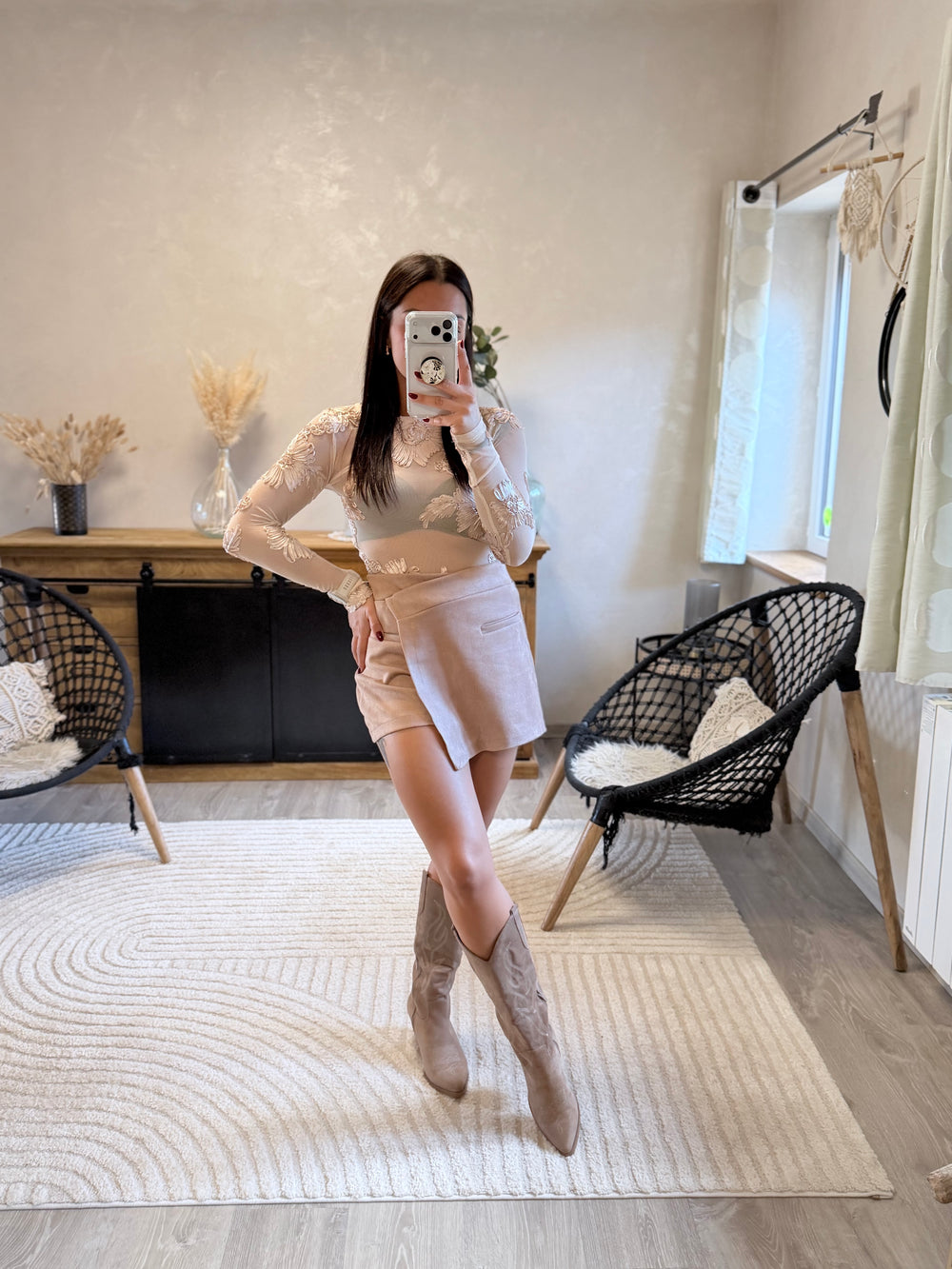 Top Nelson beige