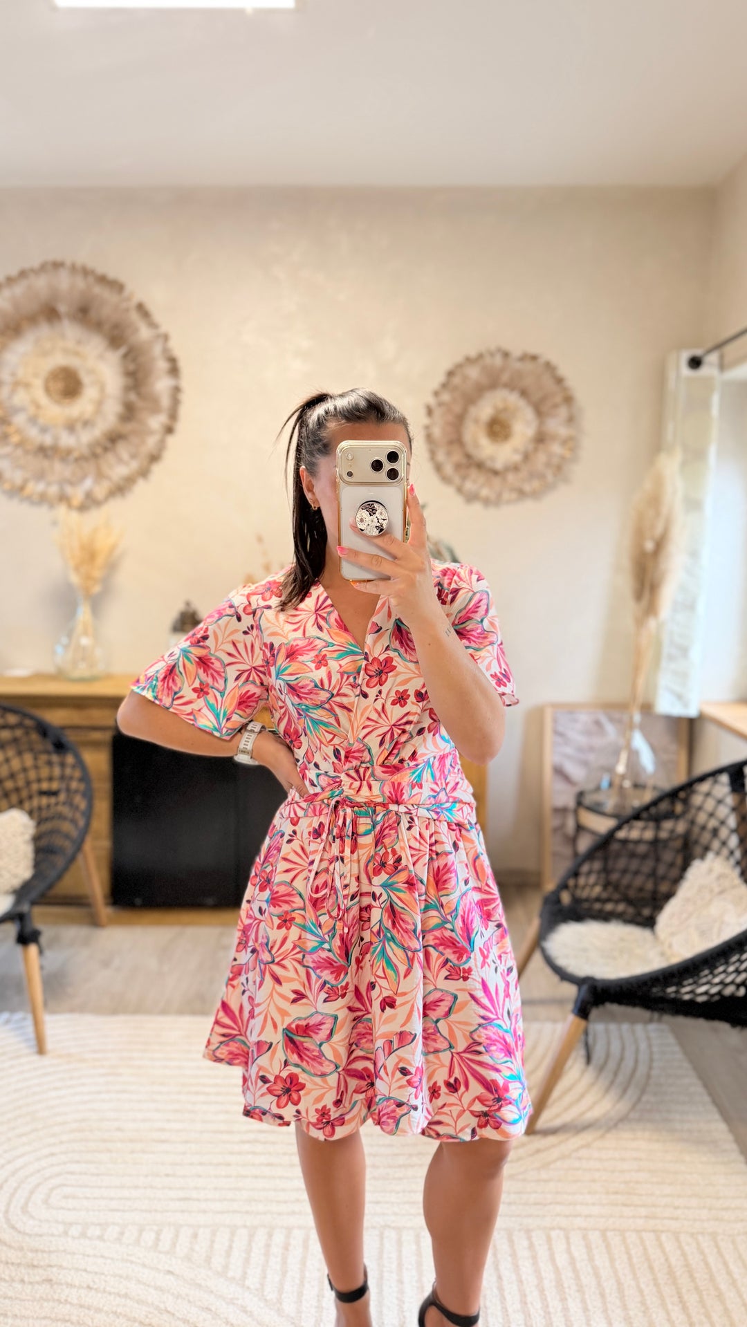 Robe courte soso CURVY