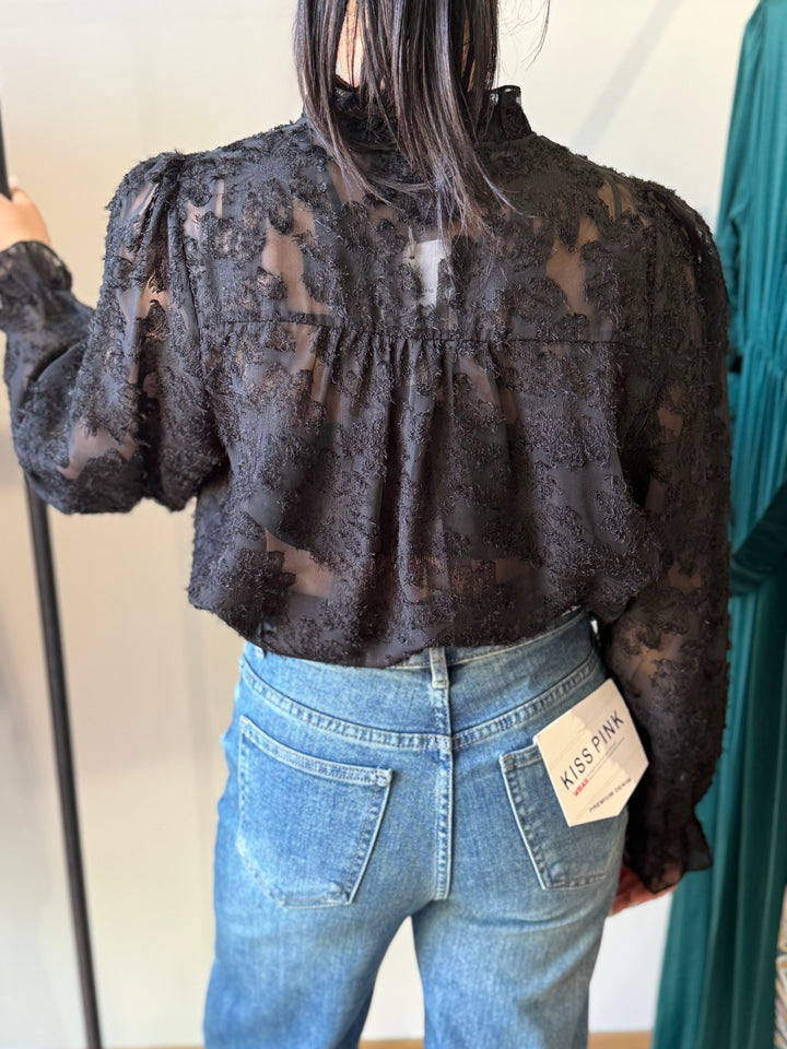 Blouse Janie noir