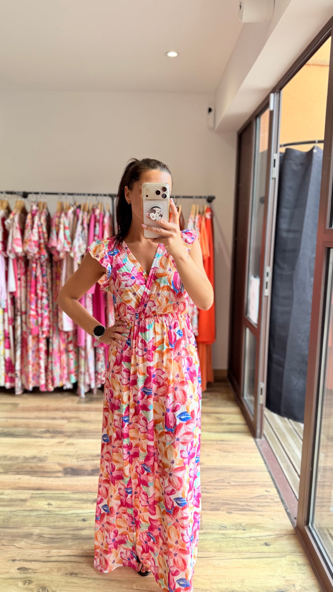 Robe longue Sandra CURVY