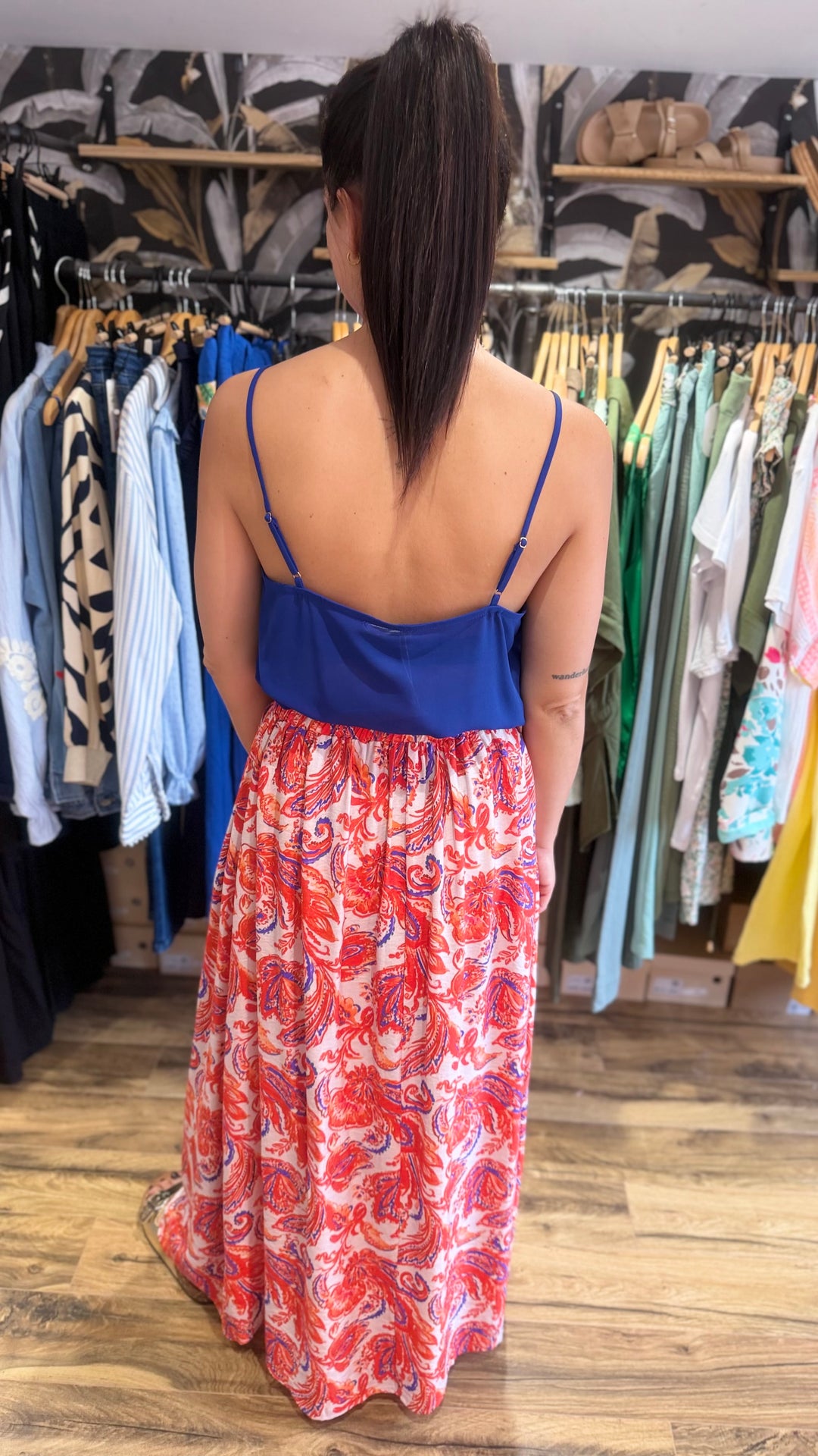 Top Vaiana bleu