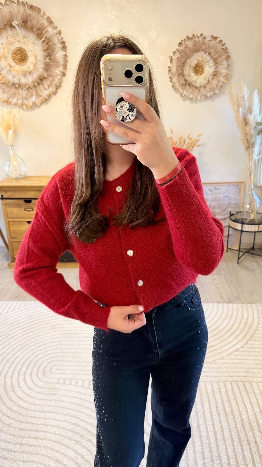 Gilet Eli rouge