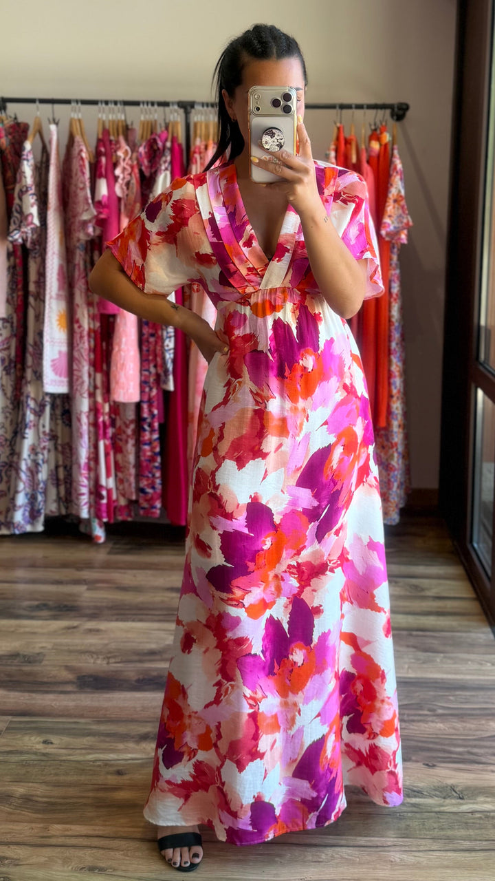 Robe longue Salton CURVY (PRÉCOMMANDE EXPÉDITION LE 2/06)