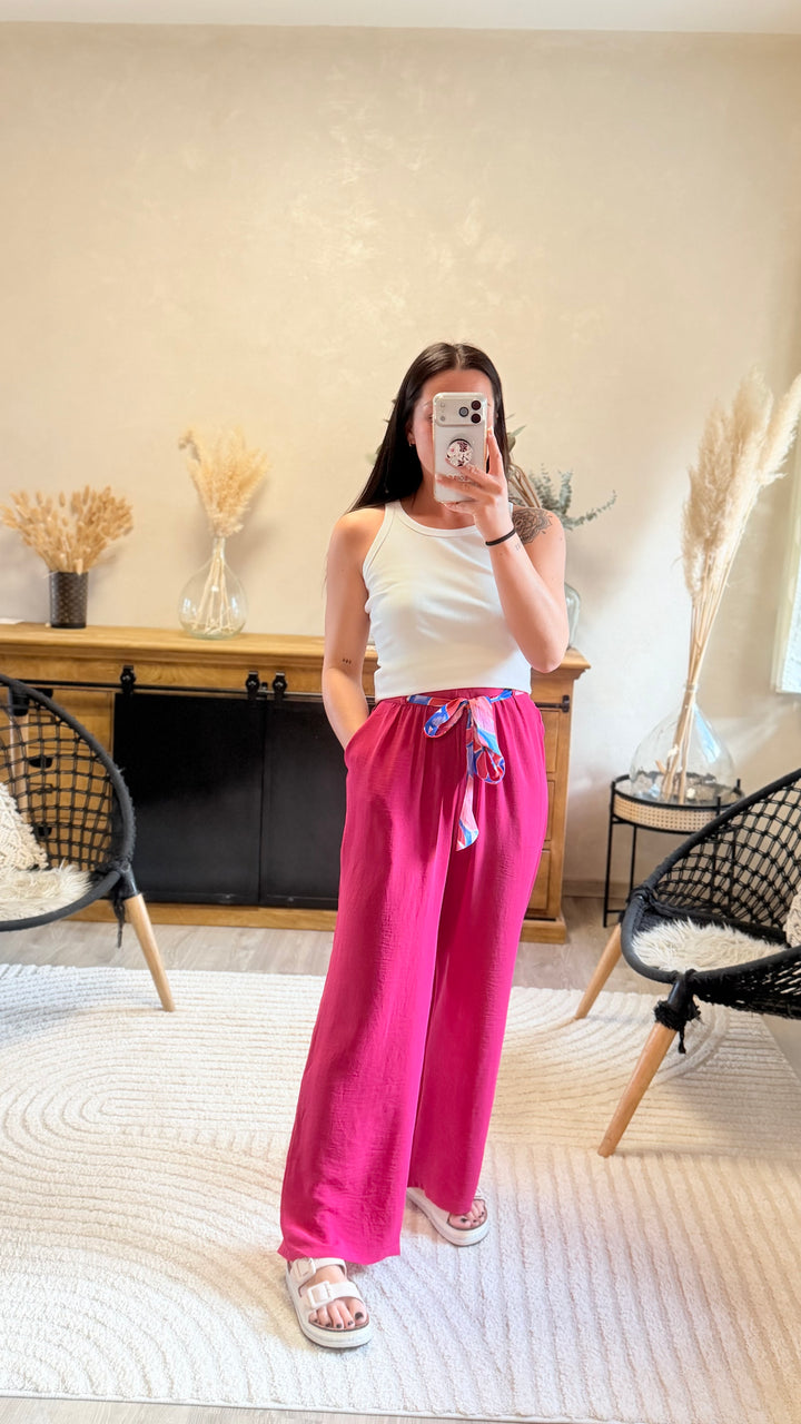 Pantalon Wilma fushia