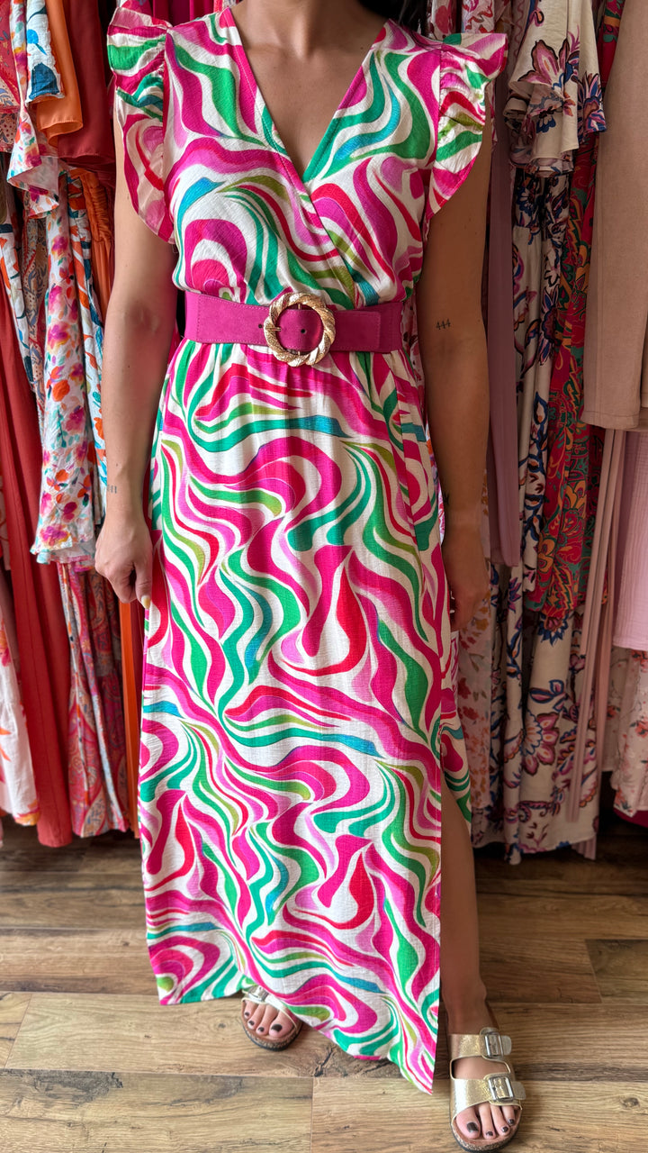 Robe longue Nico CURVY