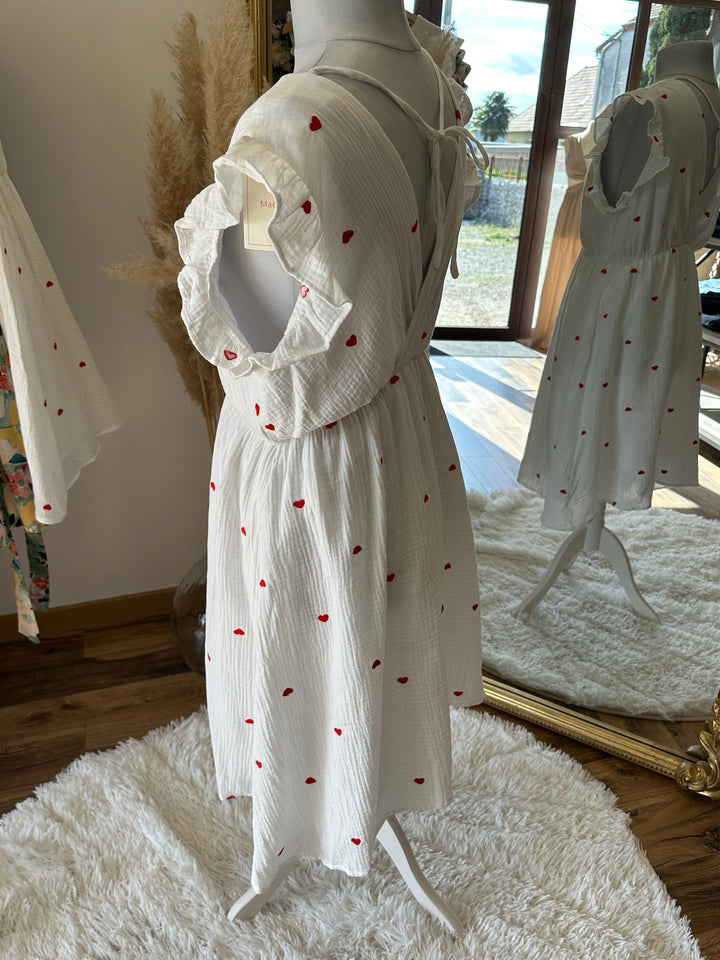 Robe gaze de coton (Curvy)