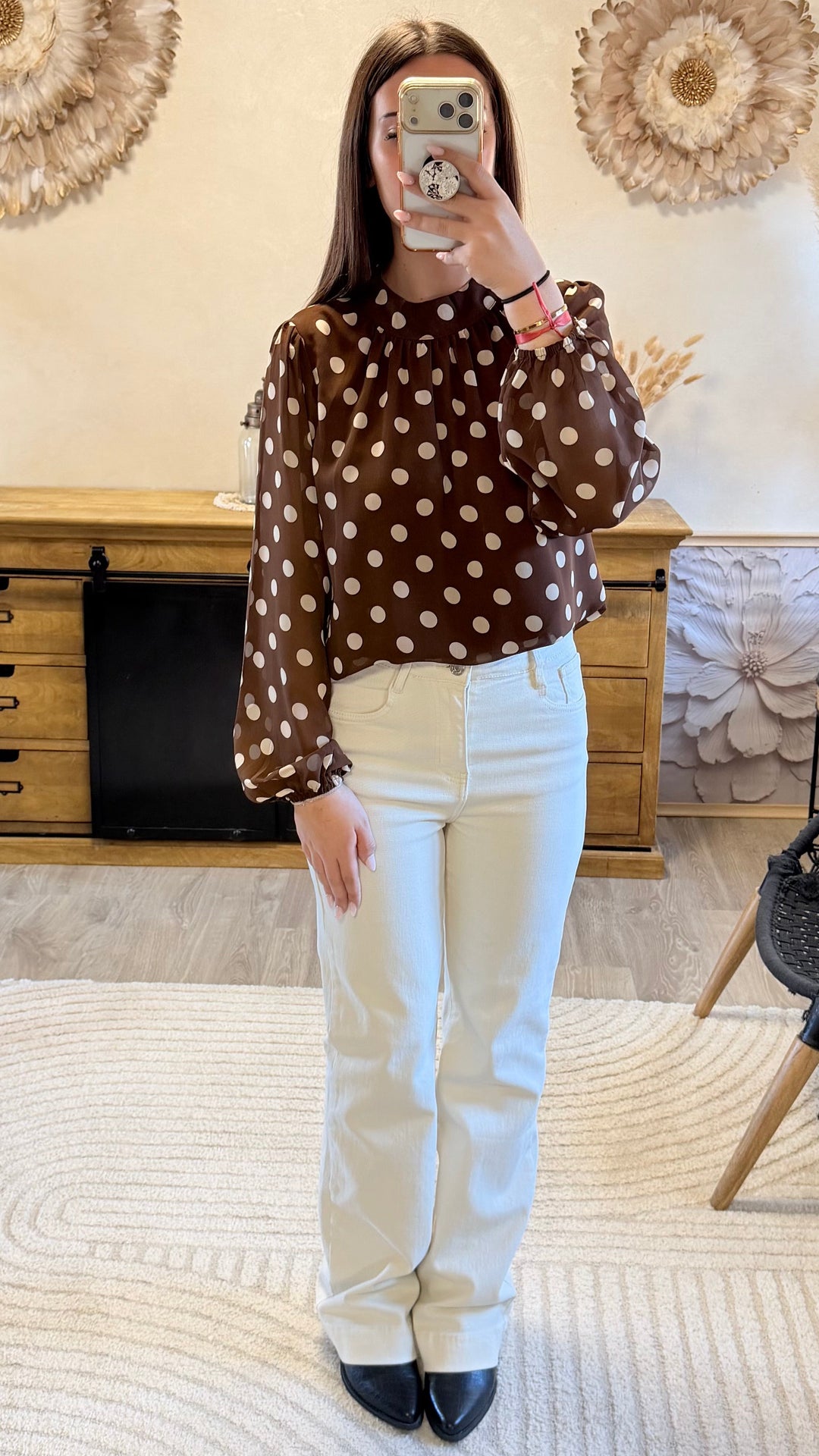 Blouse Belly Choco