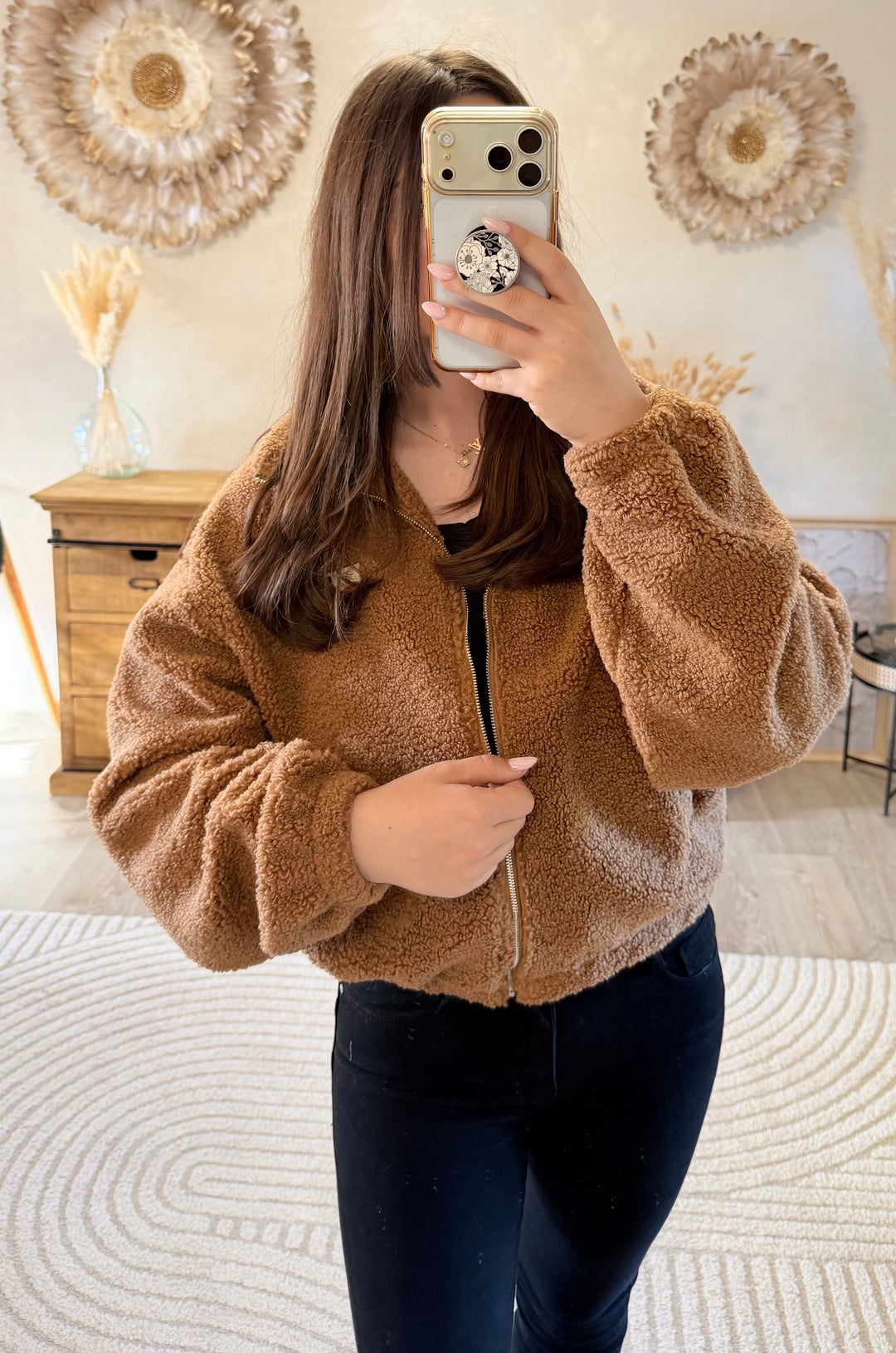 Veste Jena camel