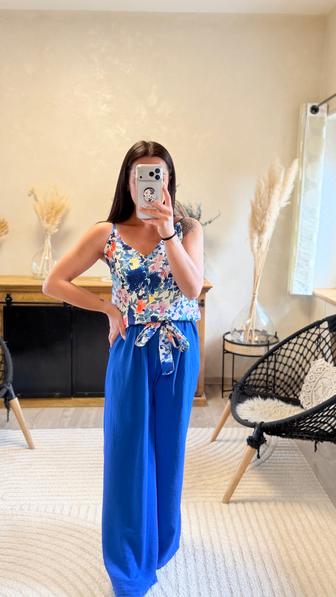 Top Hugo bleu CURVY