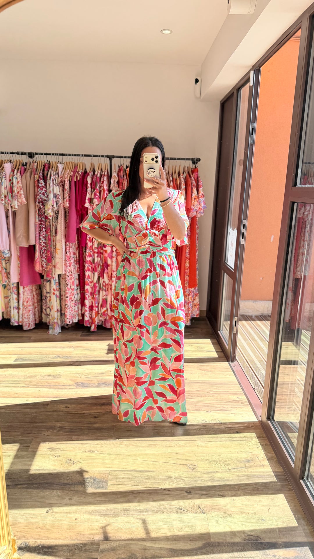 Robe longue Arlequin CURVY (PRÉCOMMANDE EXPÉDITION 3/06)