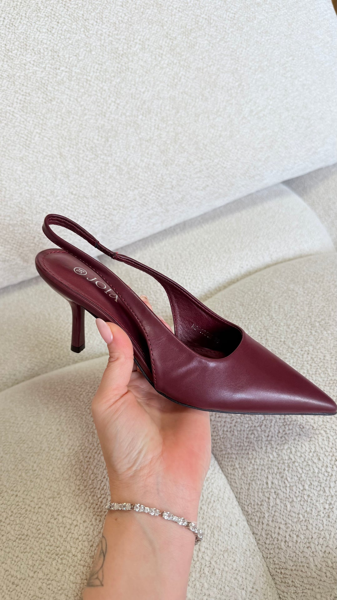 Escarpins Anaelle bordeaux