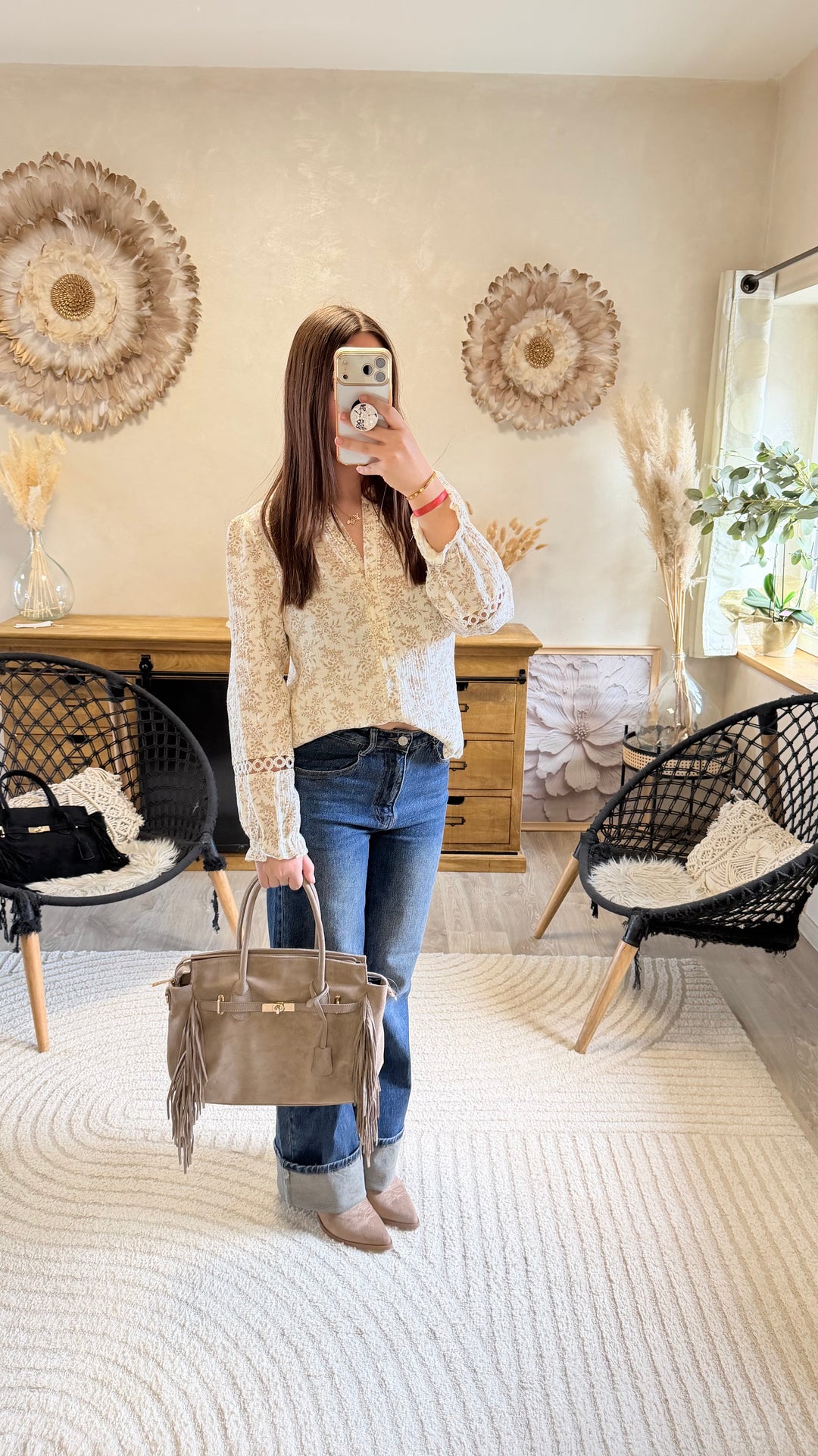 Sac Gerry taupe