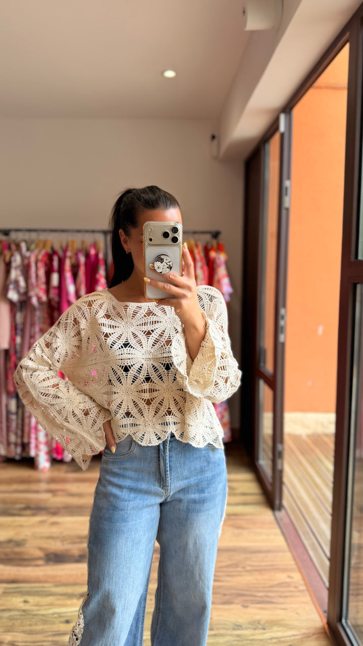 Top Odile crochet Axelle