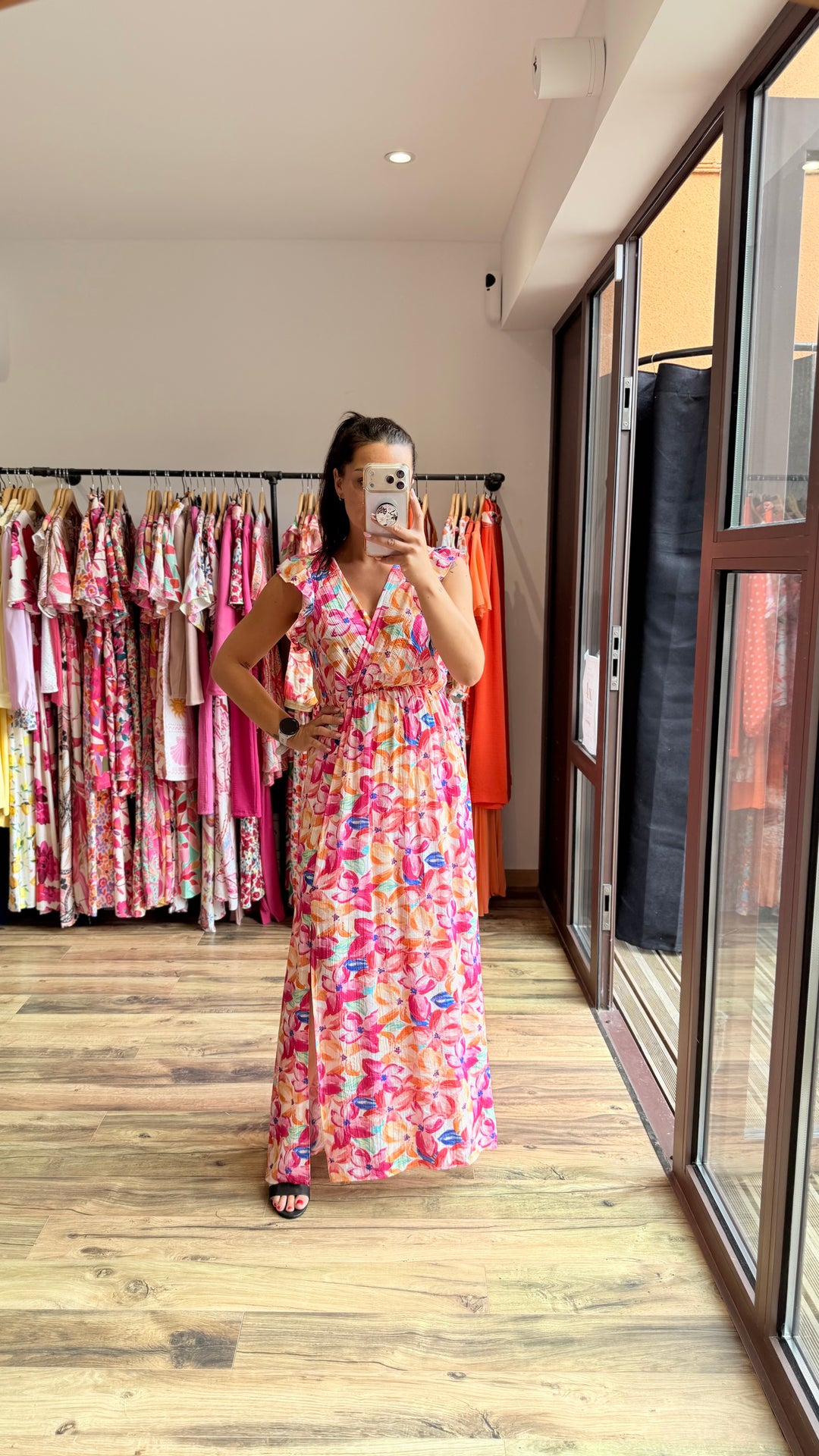 Robe longue Sandra CURVY