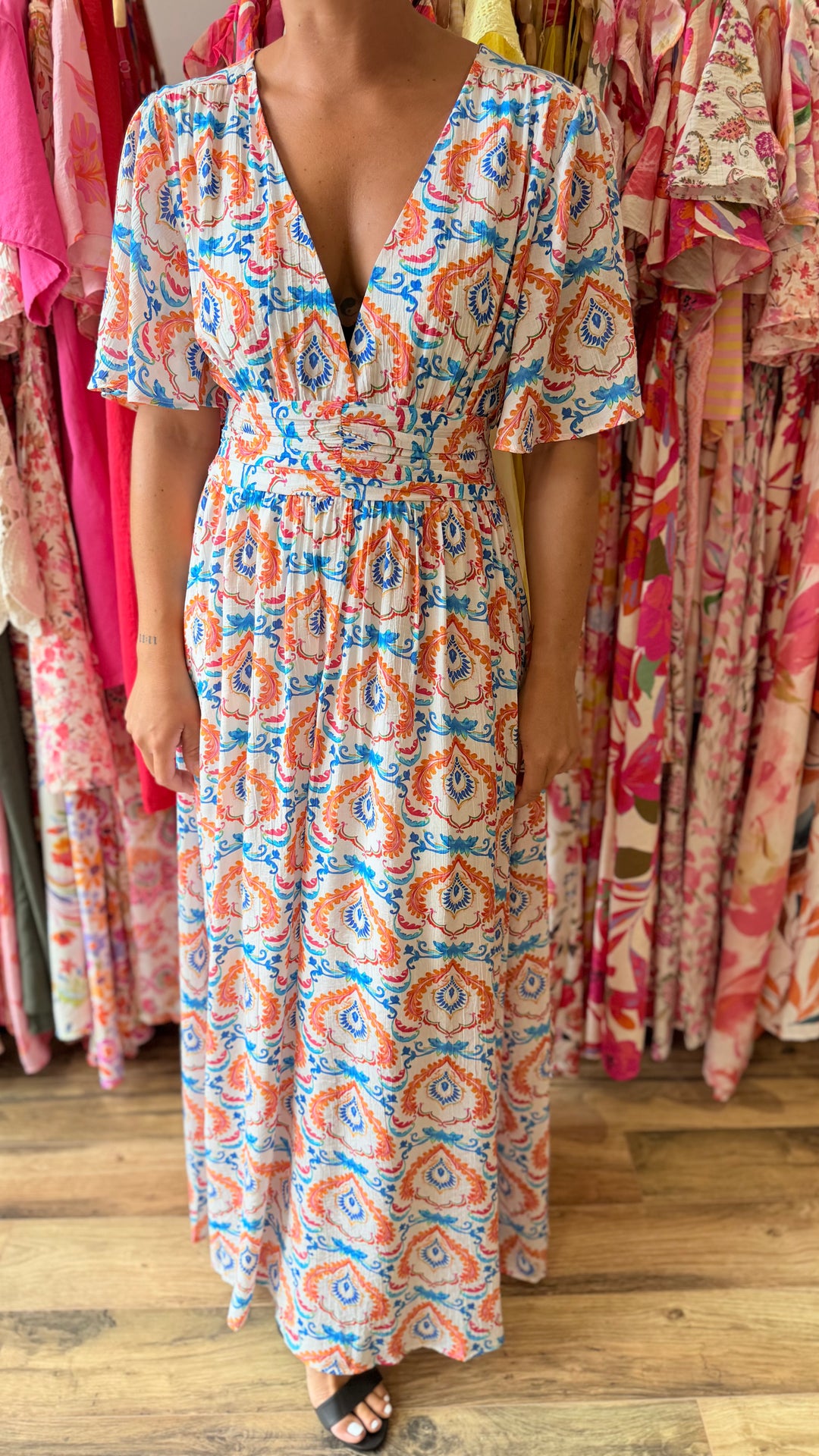 Robe longue Filomen CURVY