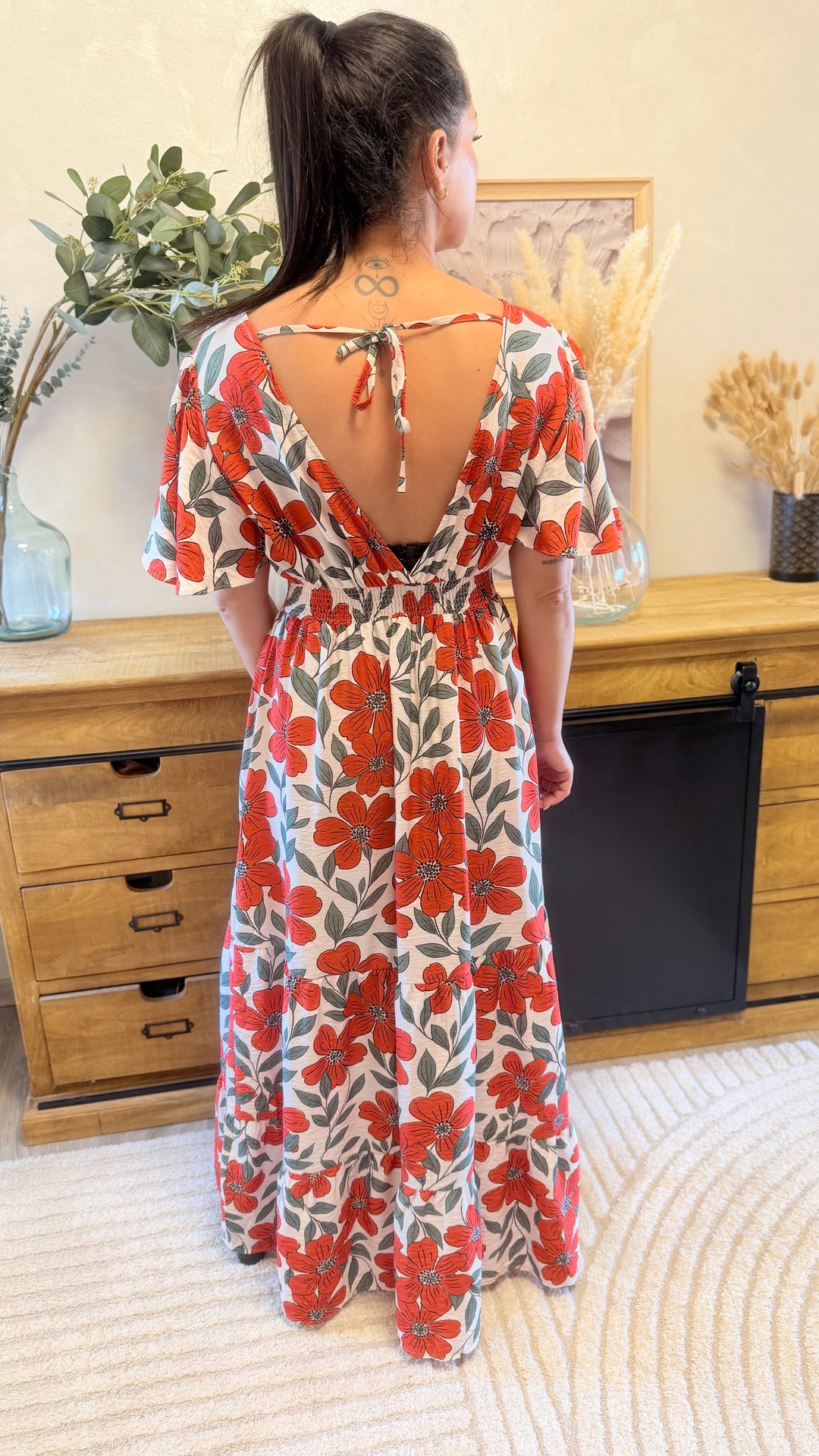 Robe longue Amaretti
