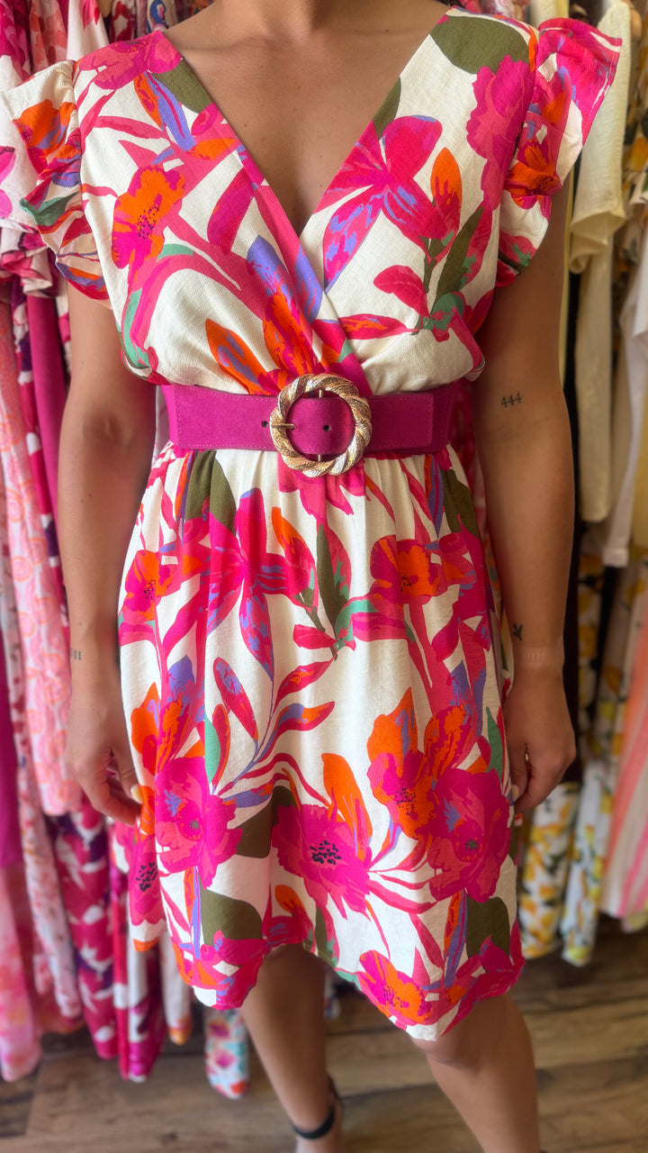 Robe courte Opale (PRÉCOMMANDE EXPÉDITION LE 27 Mai)