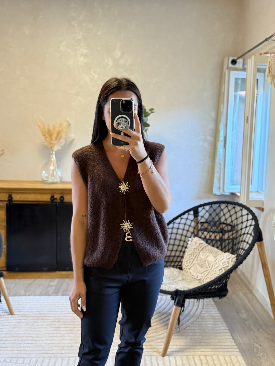 Gilet Sun choco
