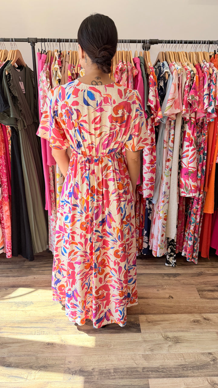 Robe longue Amara CURVY