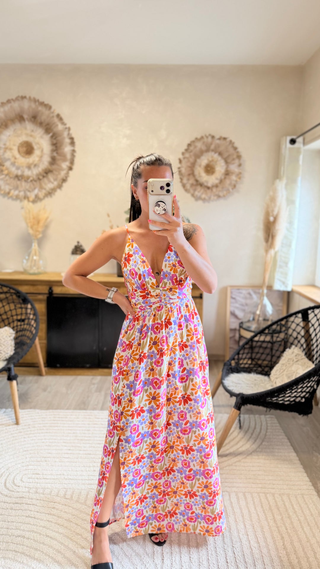 Robe longue Pina