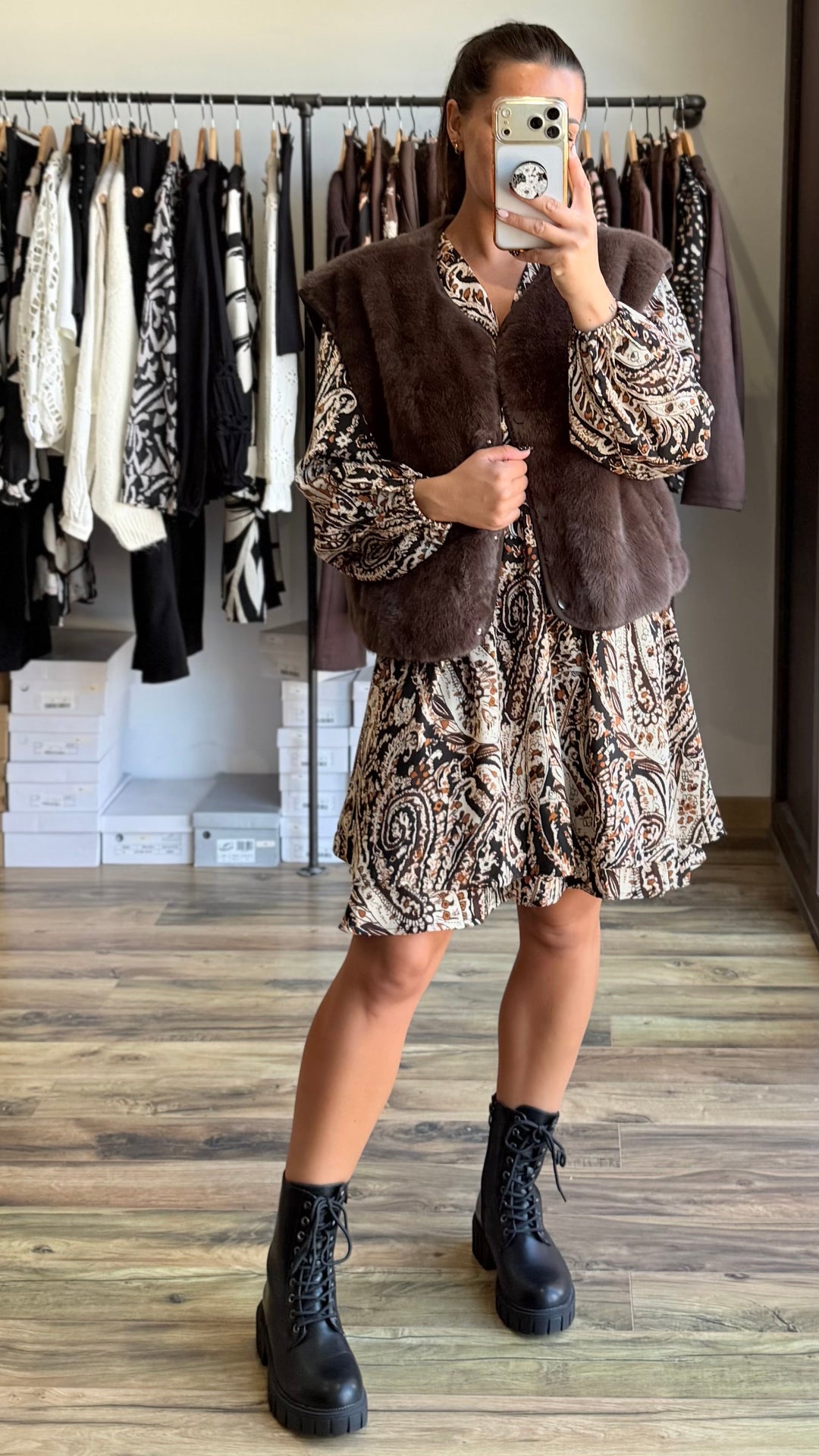 Robe courte Beth Curvy