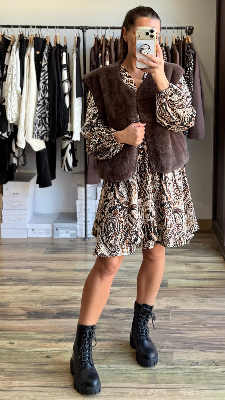 Robe courte Beth Curvy