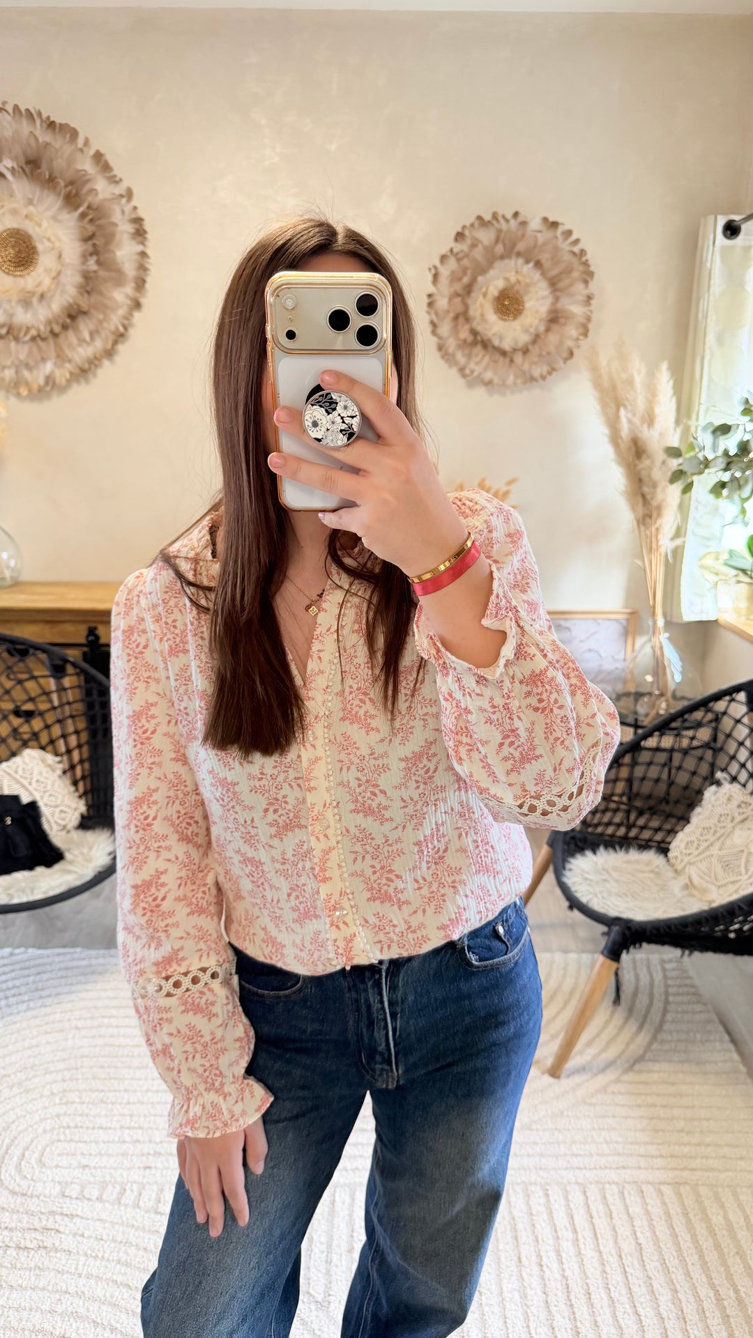 Chemise Liam rose